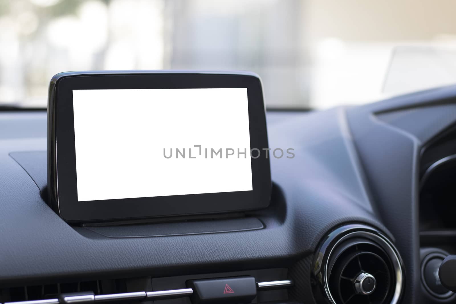 Touch screen monitor for using various applications such as entertainment,communications,navigation. Touch screen for operating various car applications. by Eungsuwat