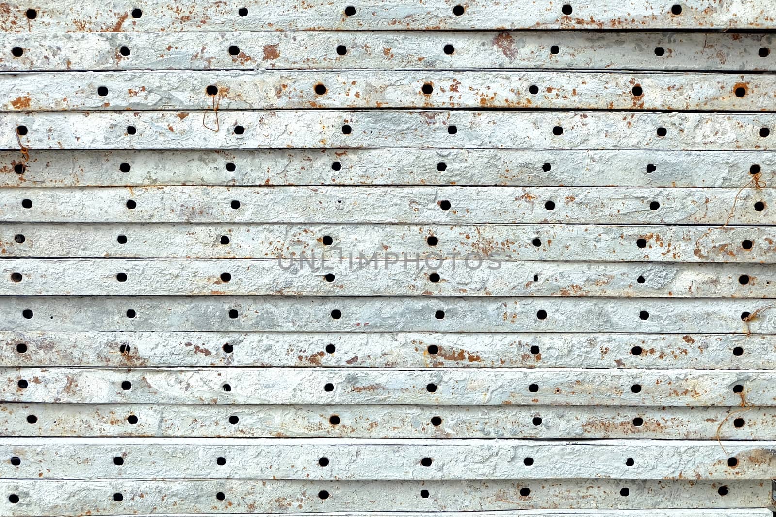 Pile of Scaffolding Background.