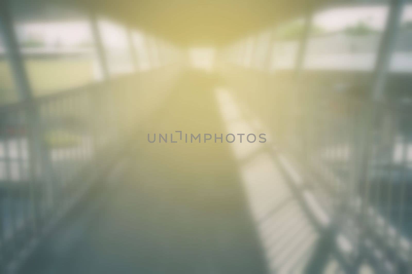 Blurred Image of Overpass with Light Leak. by mesamong