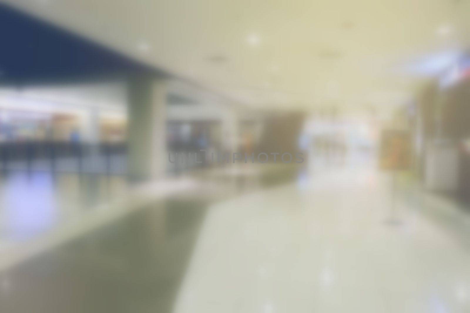 Blurred Shopping Mall Background. by mesamong