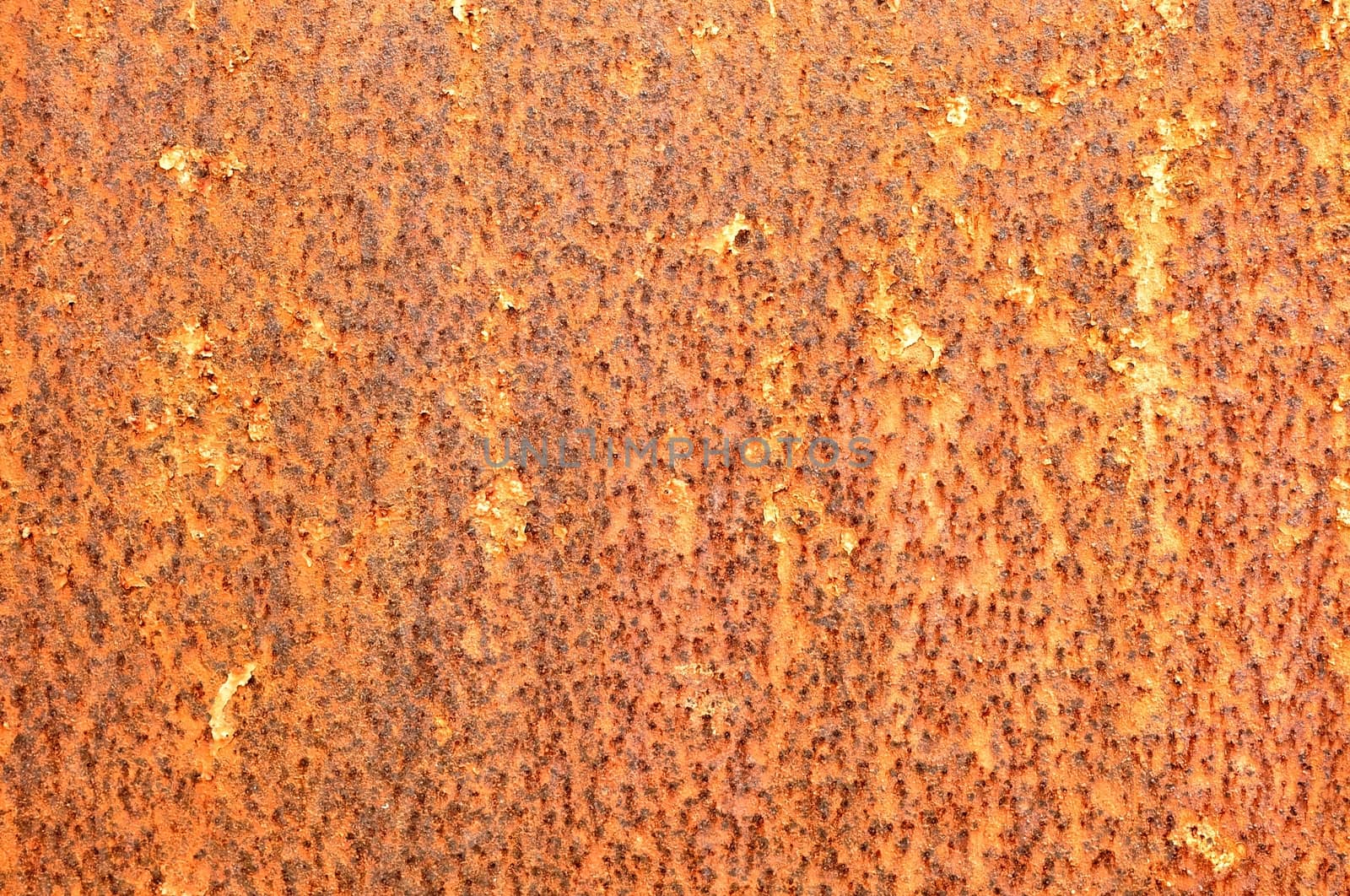 Red Rusty Metal Background.