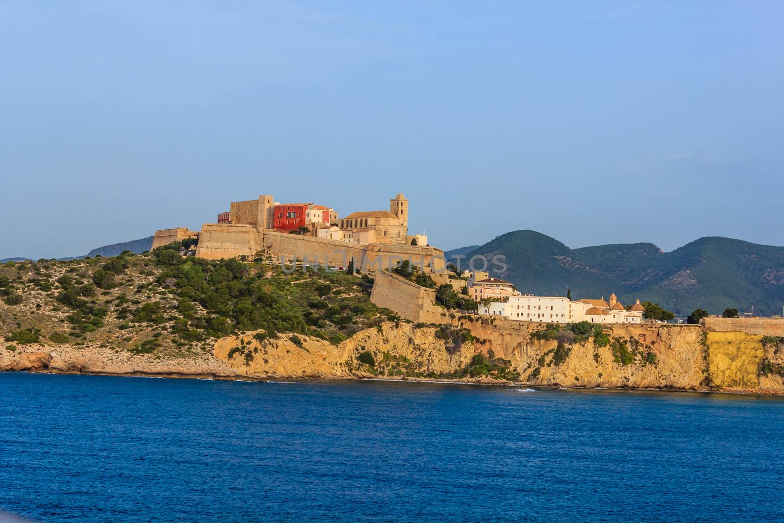 the Bulwark of Saint Lucia is a fortified defensive enclosure that surrounds the medieval city of Ibiza declared national monument
