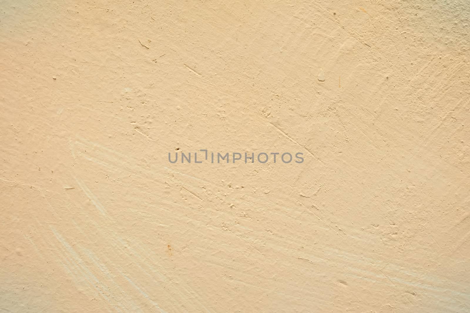 Beige Paint on Concrete Wall Background.