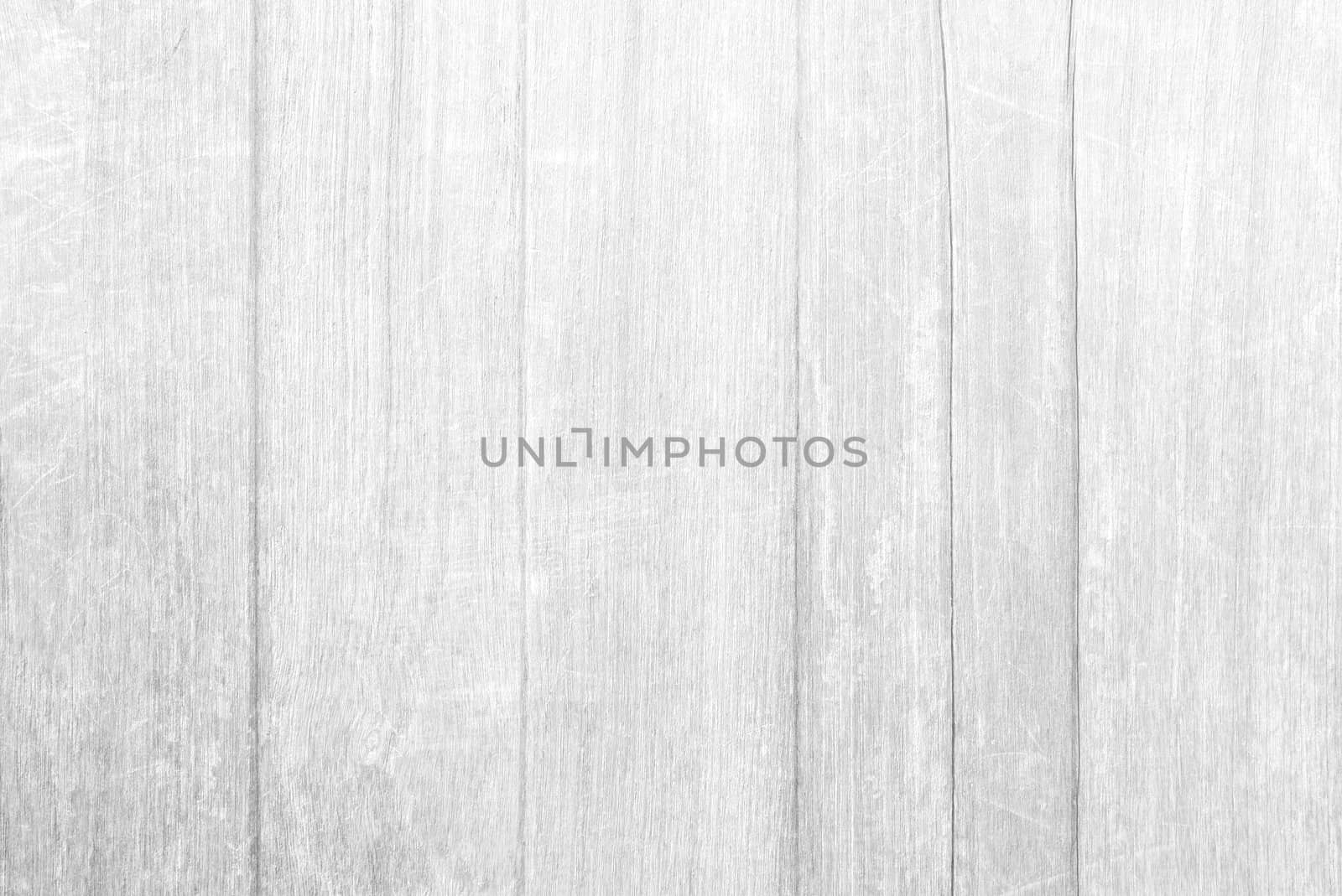 White Wood Fence Background.