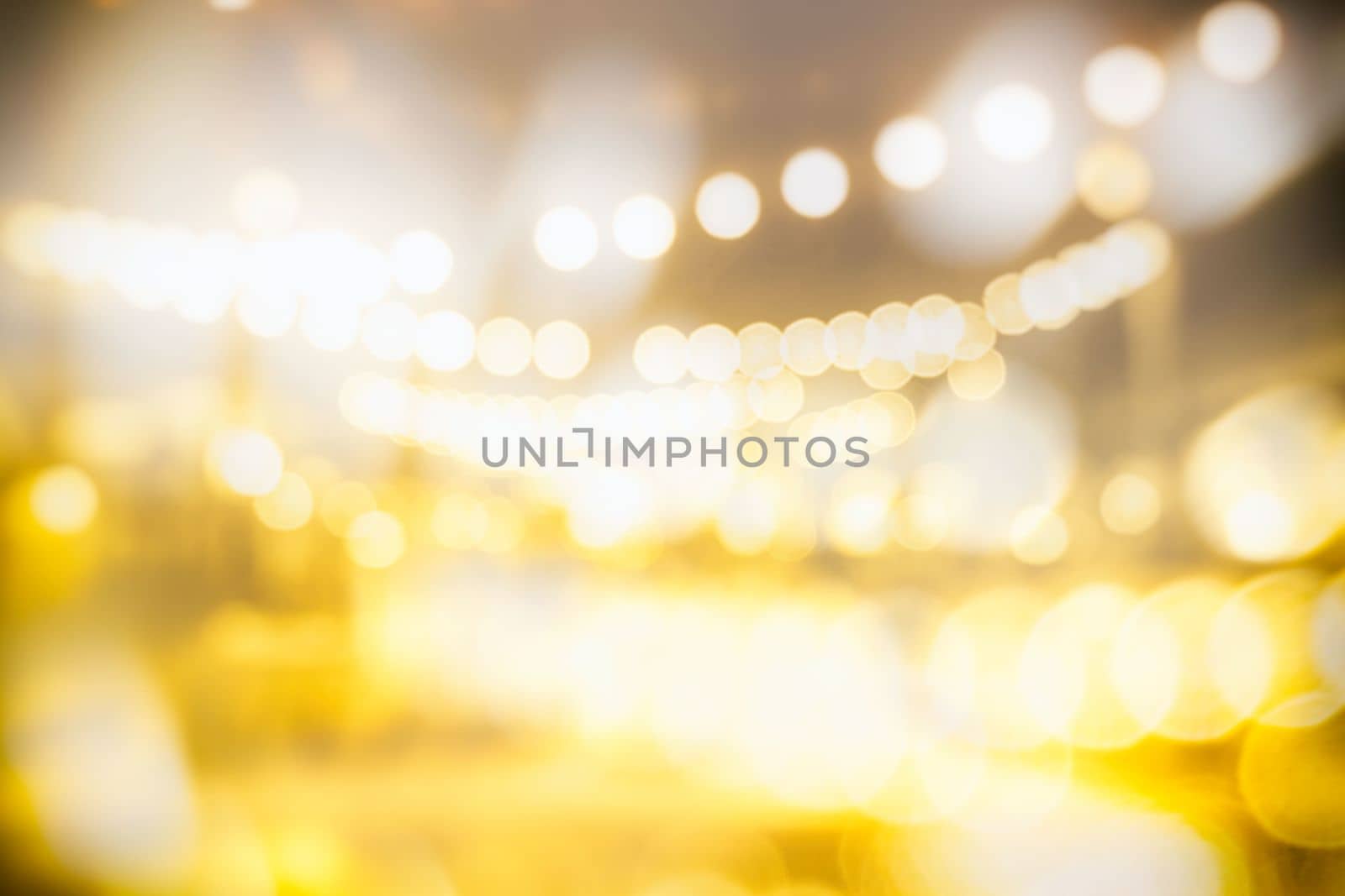 Abstract Bokeh on the Road Background. by mesamong