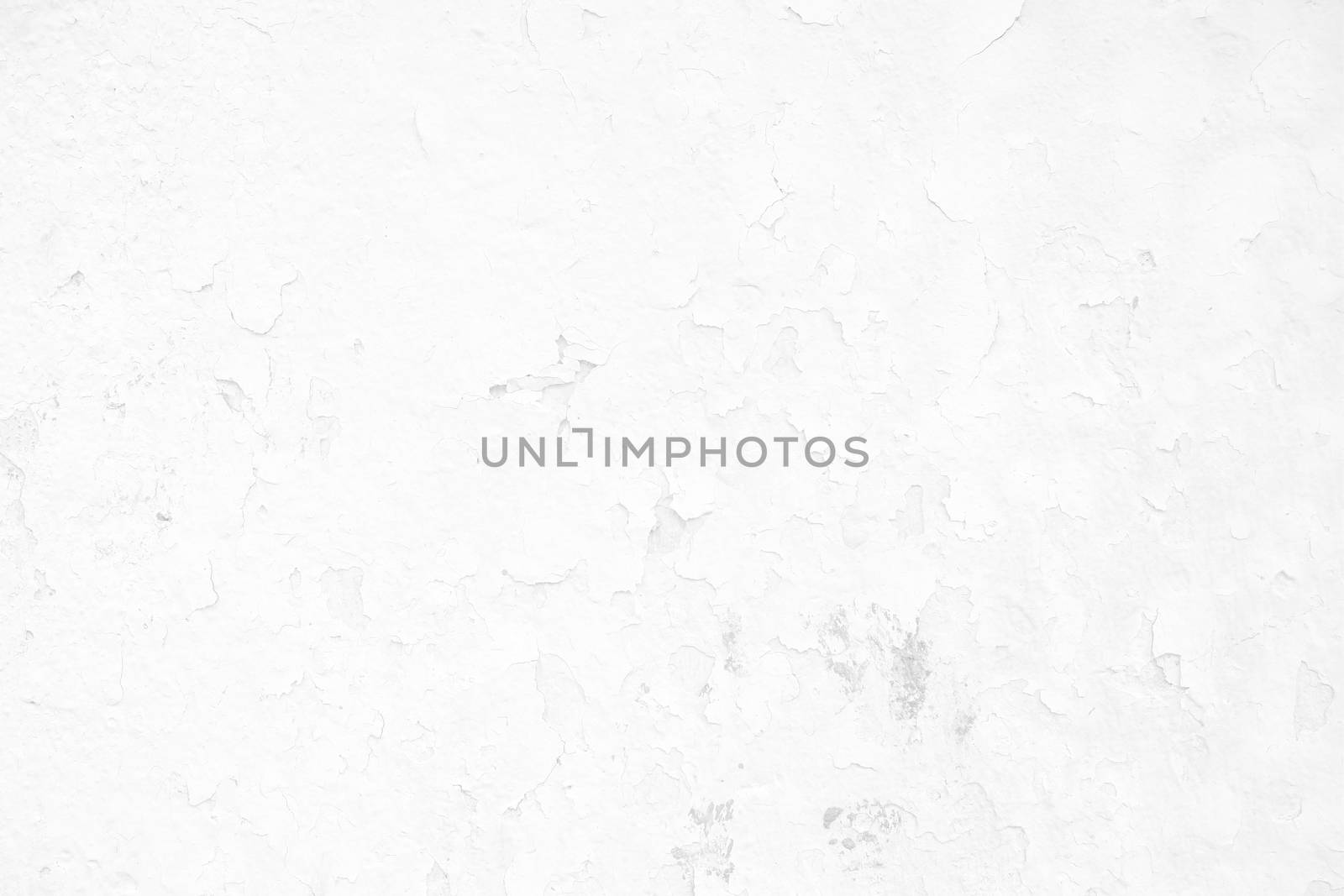 White Peeling Paint Concrete Wall Texture Background Suitable for Presentation and Web Templates with Space for Text.