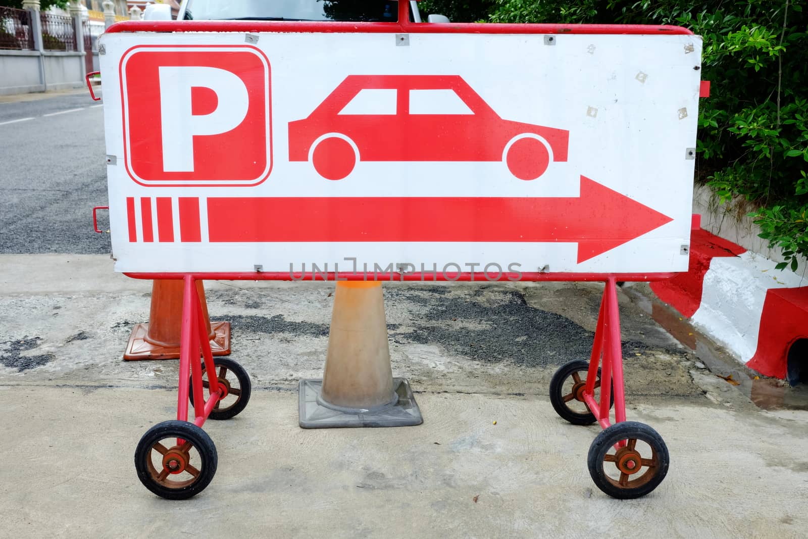 Car Parking Sign. by mesamong