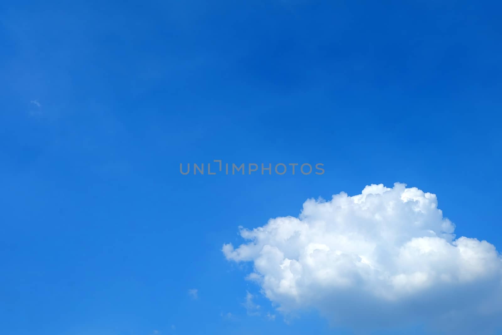 Blue Sky with Cloud Background. by mesamong