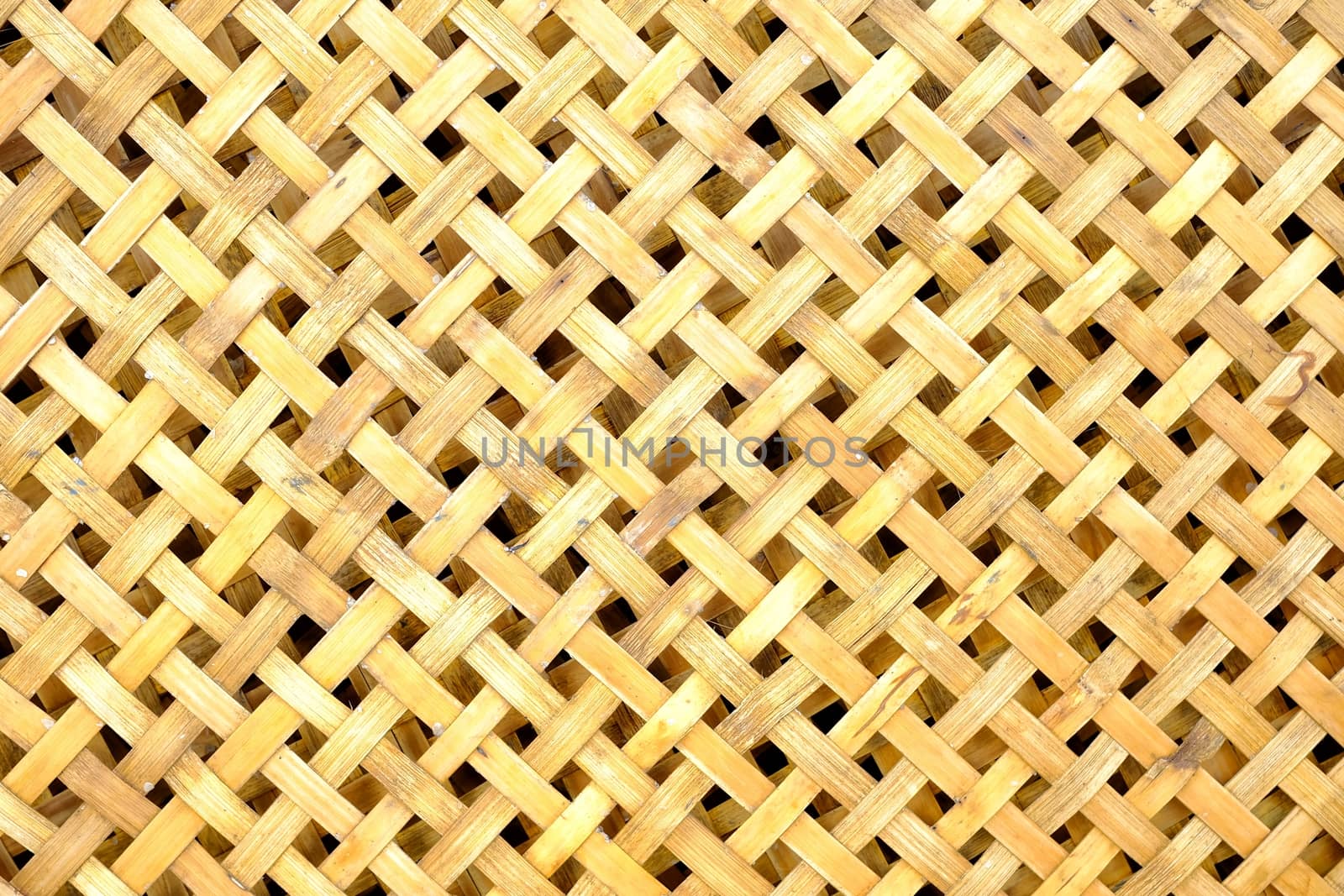 Bamboo Basketry Texture Background.