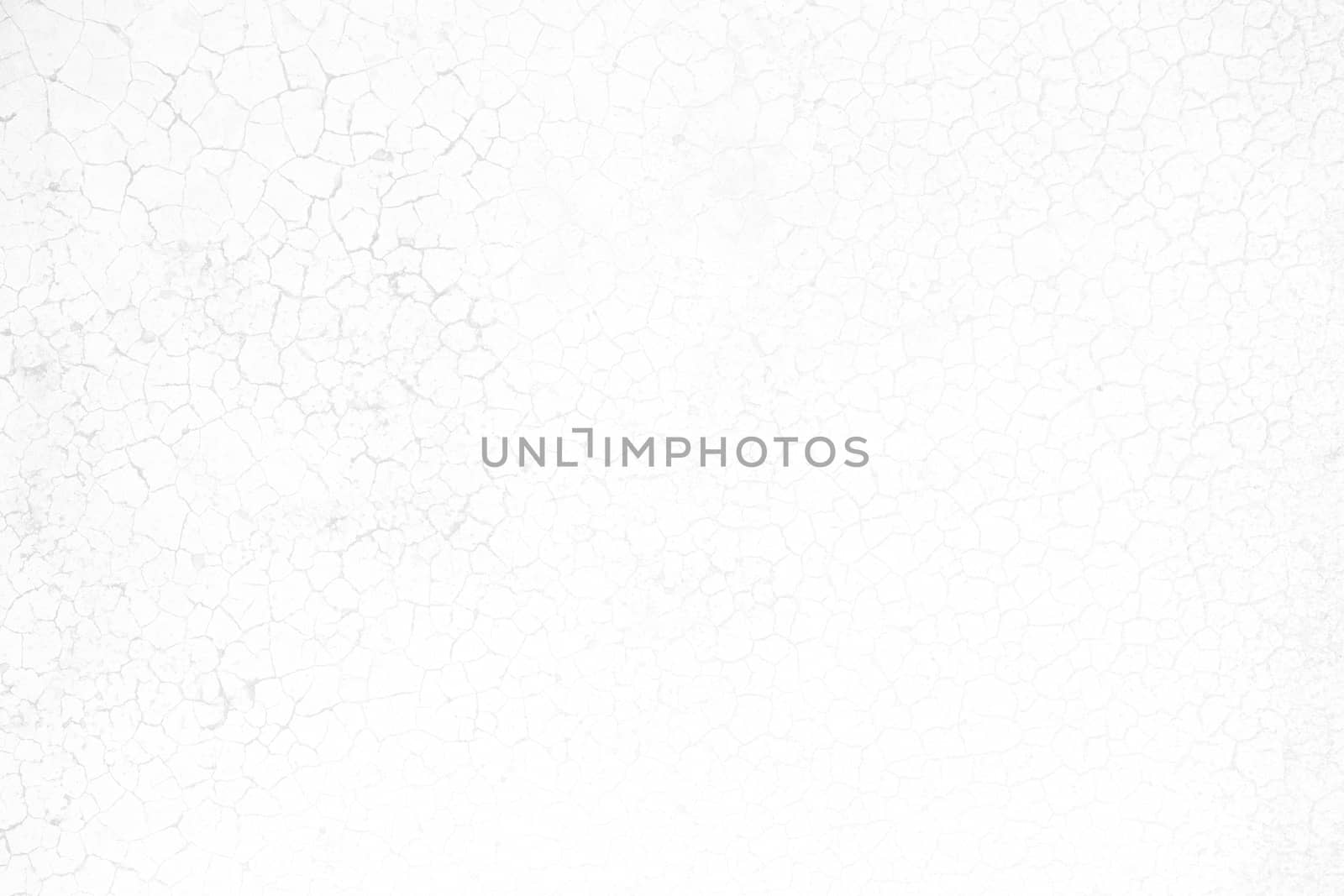 Cracked White Concrete Wall Background. by mesamong