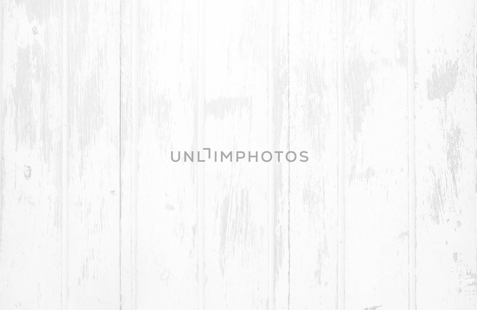 White Wooden Wall Background. by mesamong