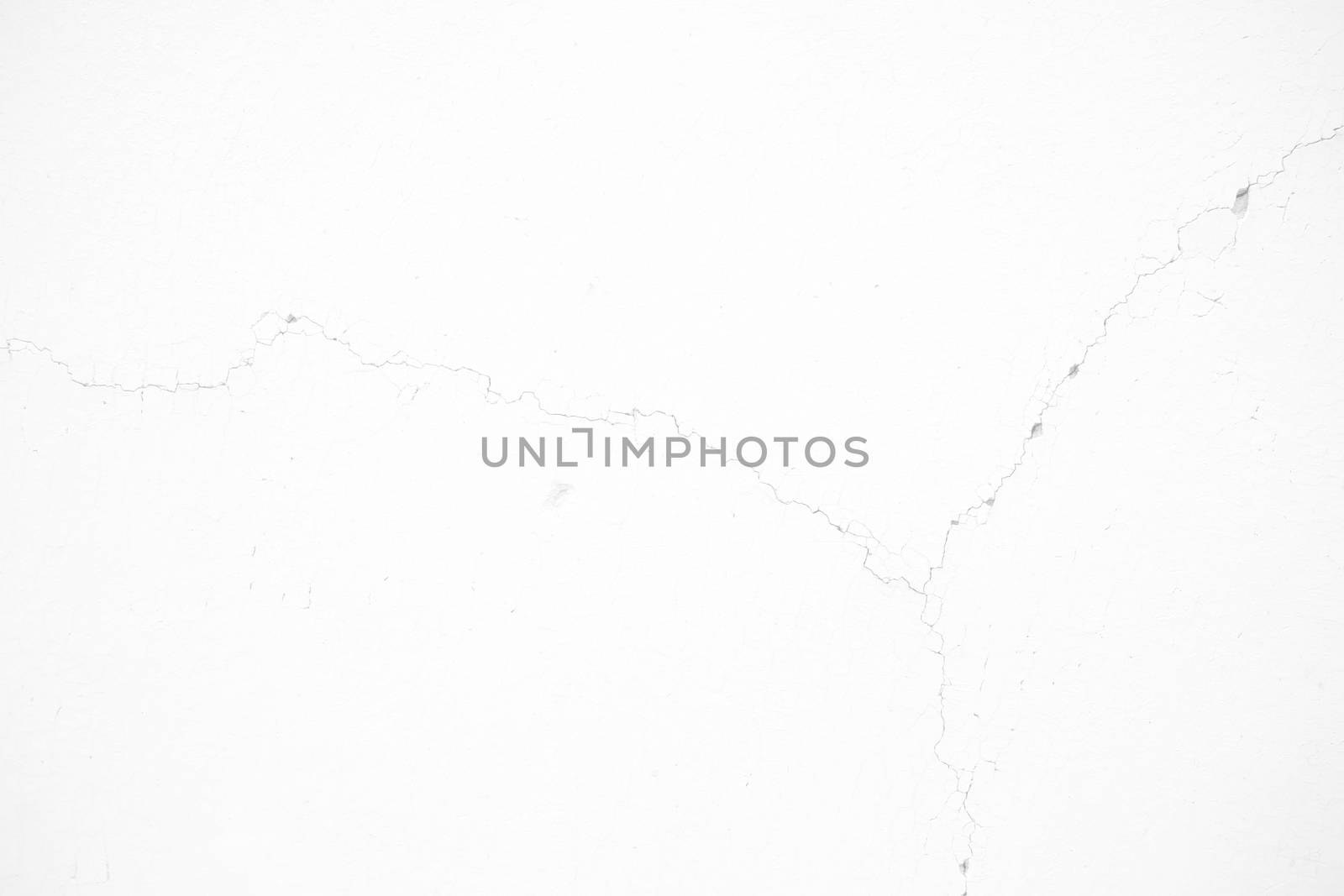 White Broken Concrete Wall Texture Background. by mesamong