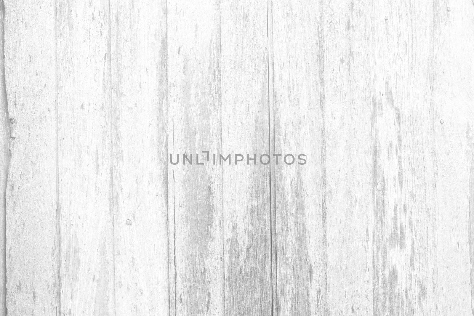 White Wooden Wall Texture Background.