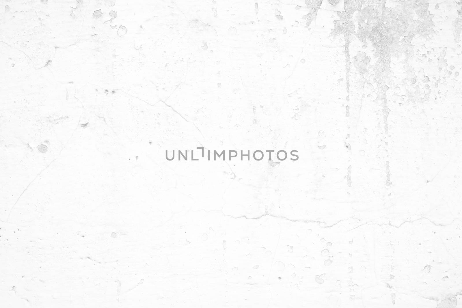 White Grunge Painted Concrete Wall Texture Background.