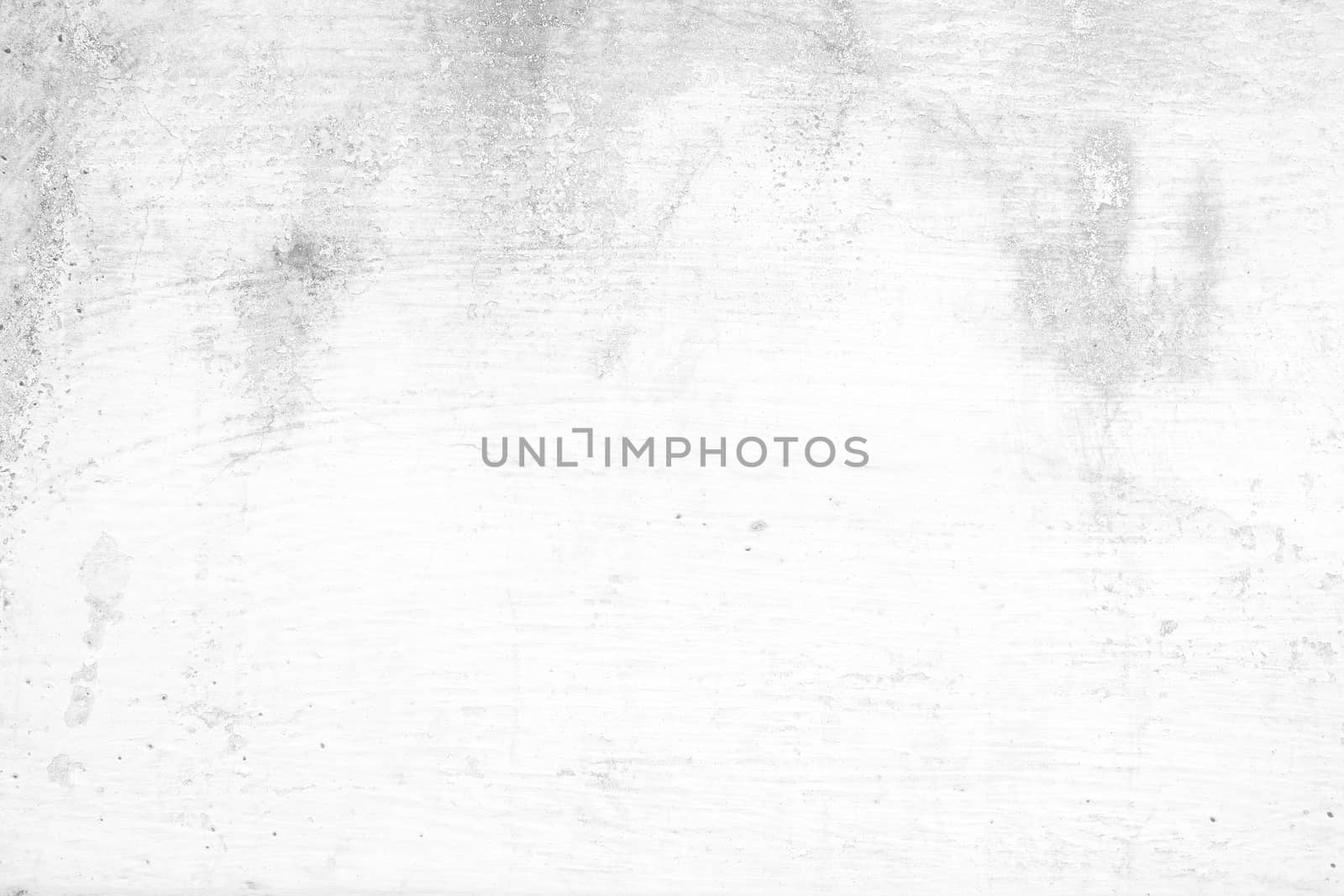 White Grunge Peeling Painted Concrete Wall Texture Background. by mesamong