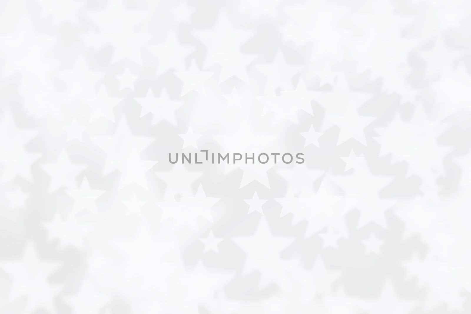 Abstract White Bokeh Star Background. by mesamong