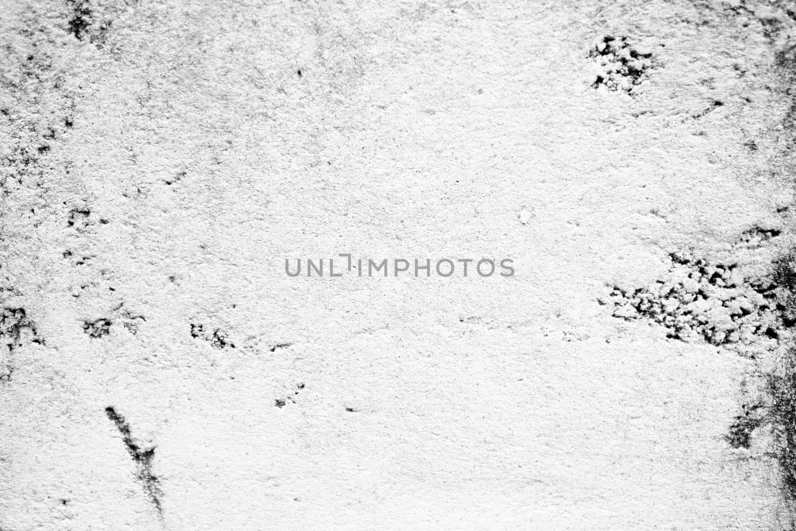 Old White Concrete Wall Texture Background. by mesamong