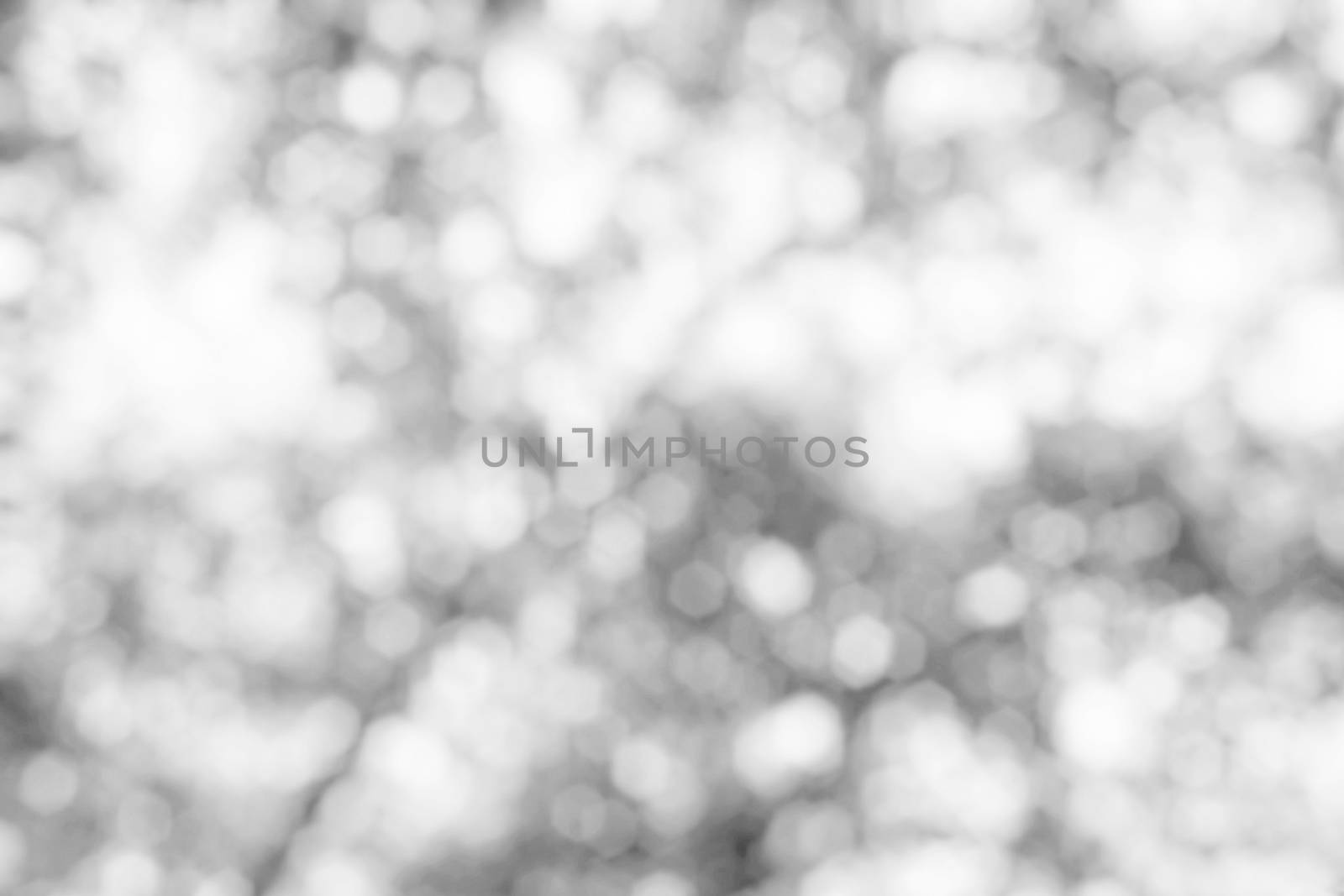 Abstract White Bokeh Background. by mesamong