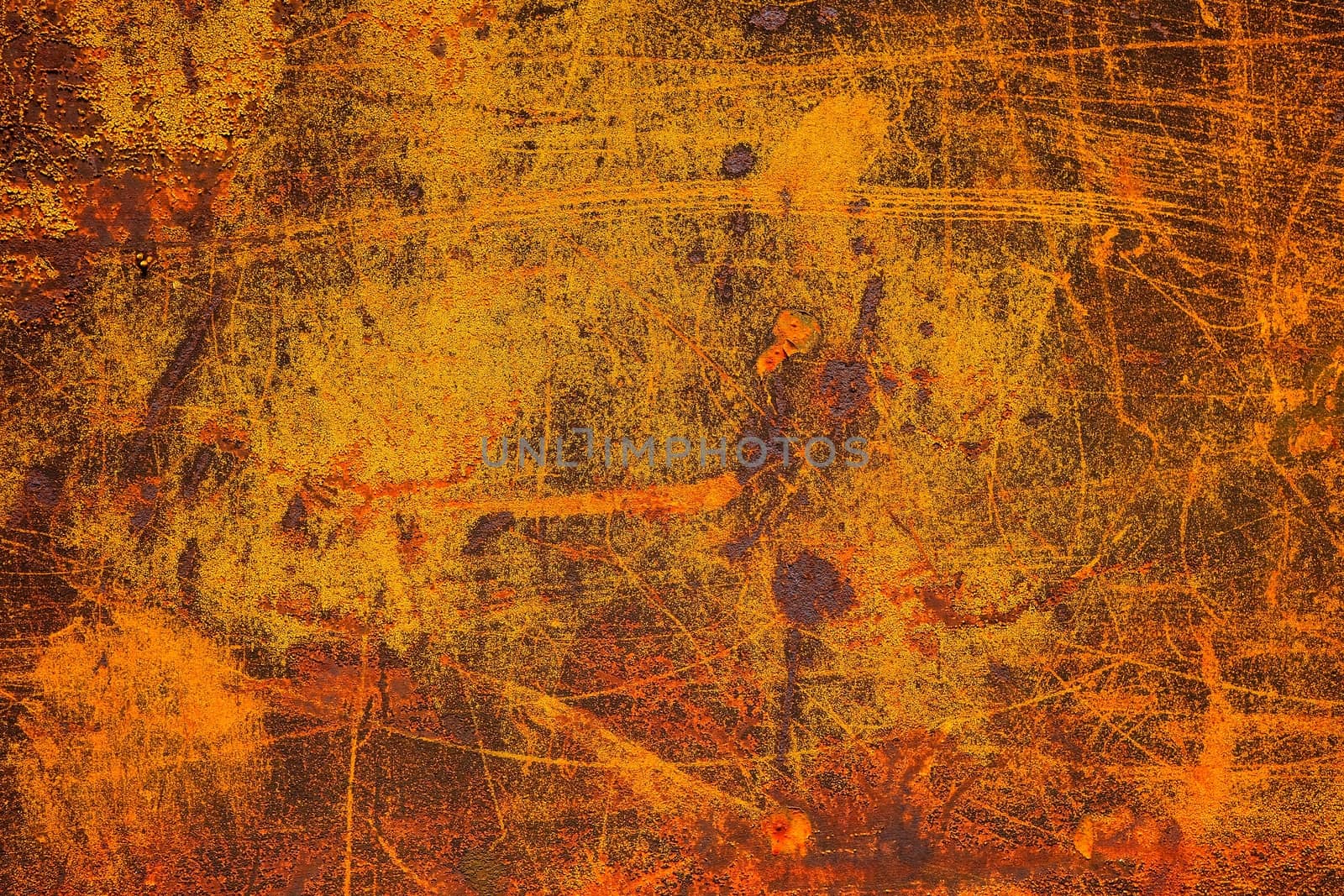 Red Rusty Texture Wall Background.