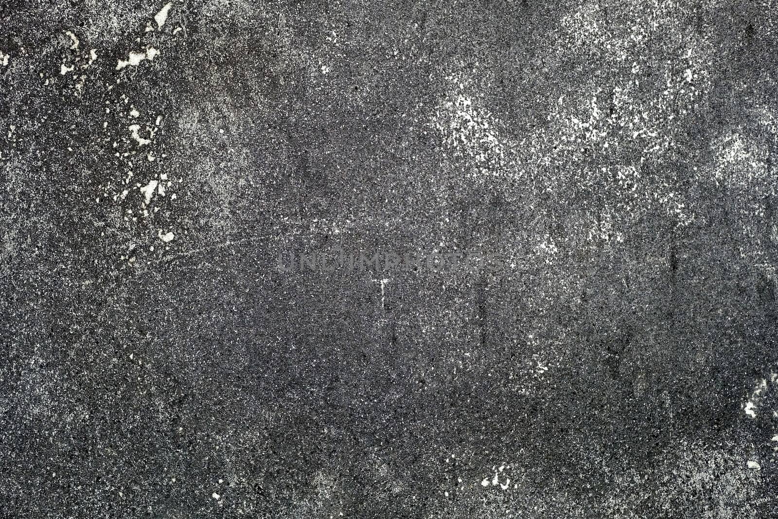 Black Grunge Concrete Wall Texture Background.