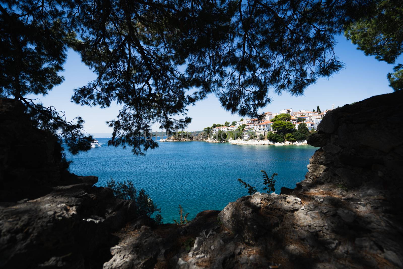 Skiathos Coast in Greece by samULvisuals