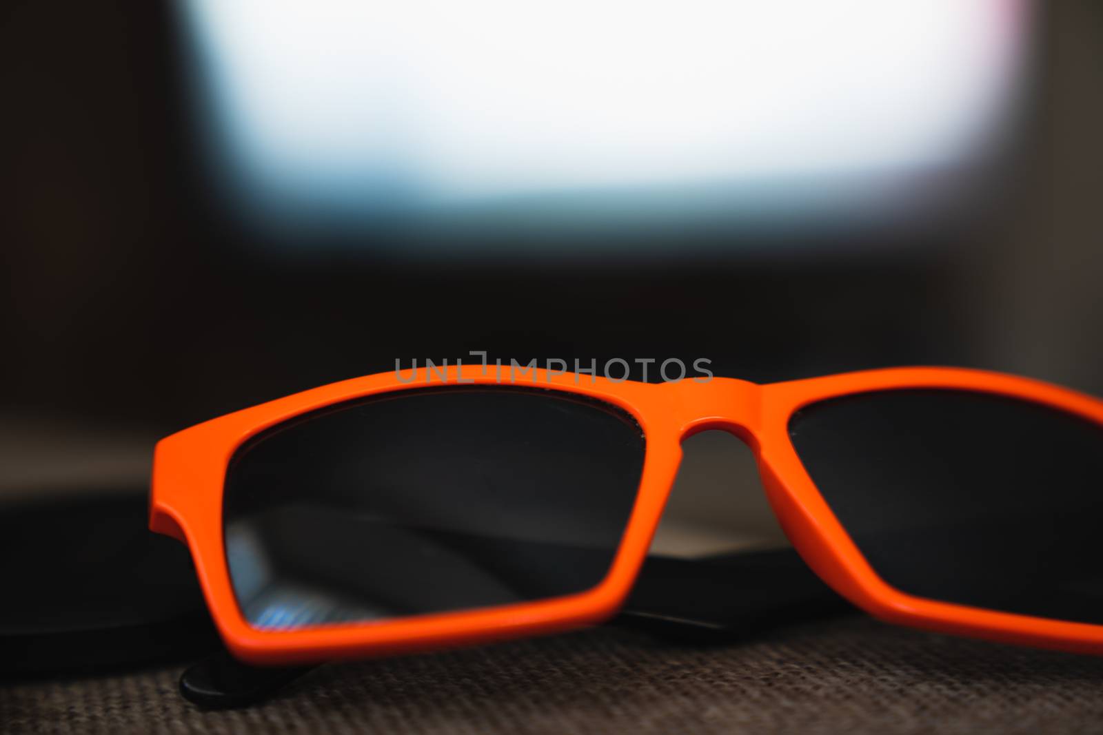 Orange Sun Glasses by samULvisuals