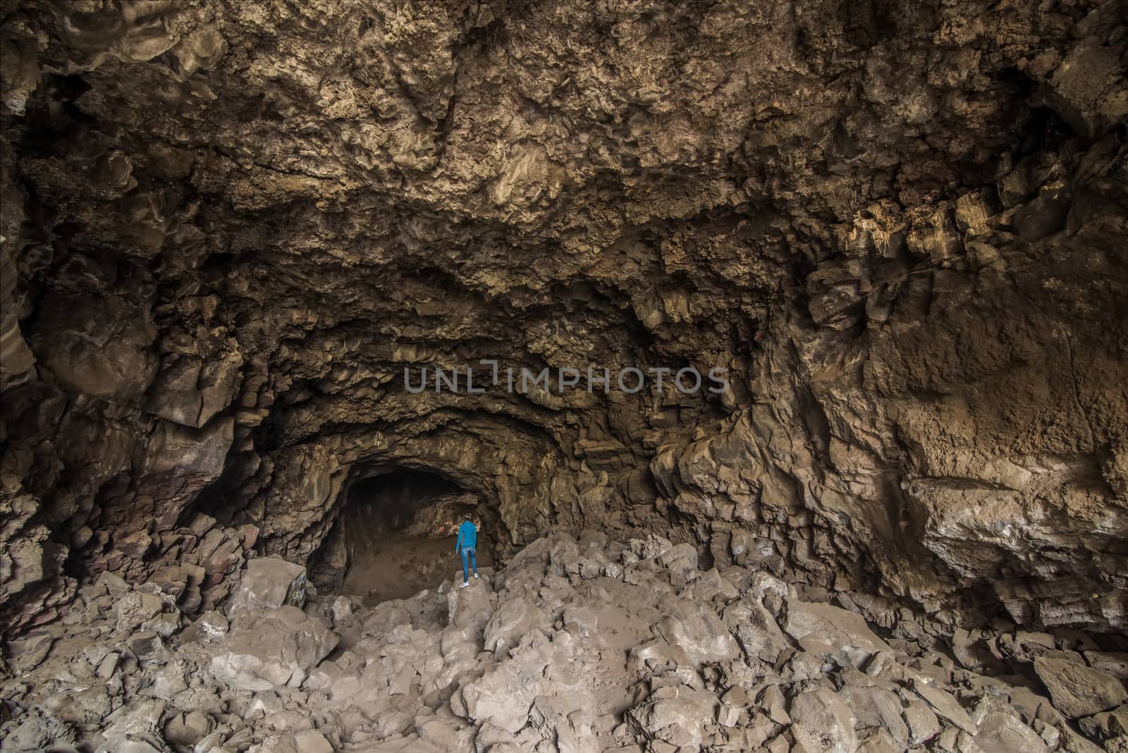 Pluto's cave is a volcanic lava tube on the outskirts of Mt Shasta in Northern California