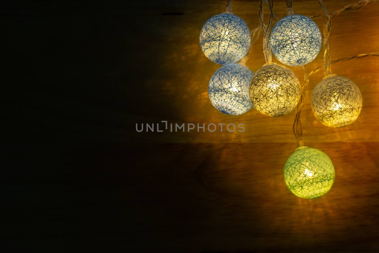Decorative LED lights for party, Christmas xmas, Happy new year, festive, event by phanthit