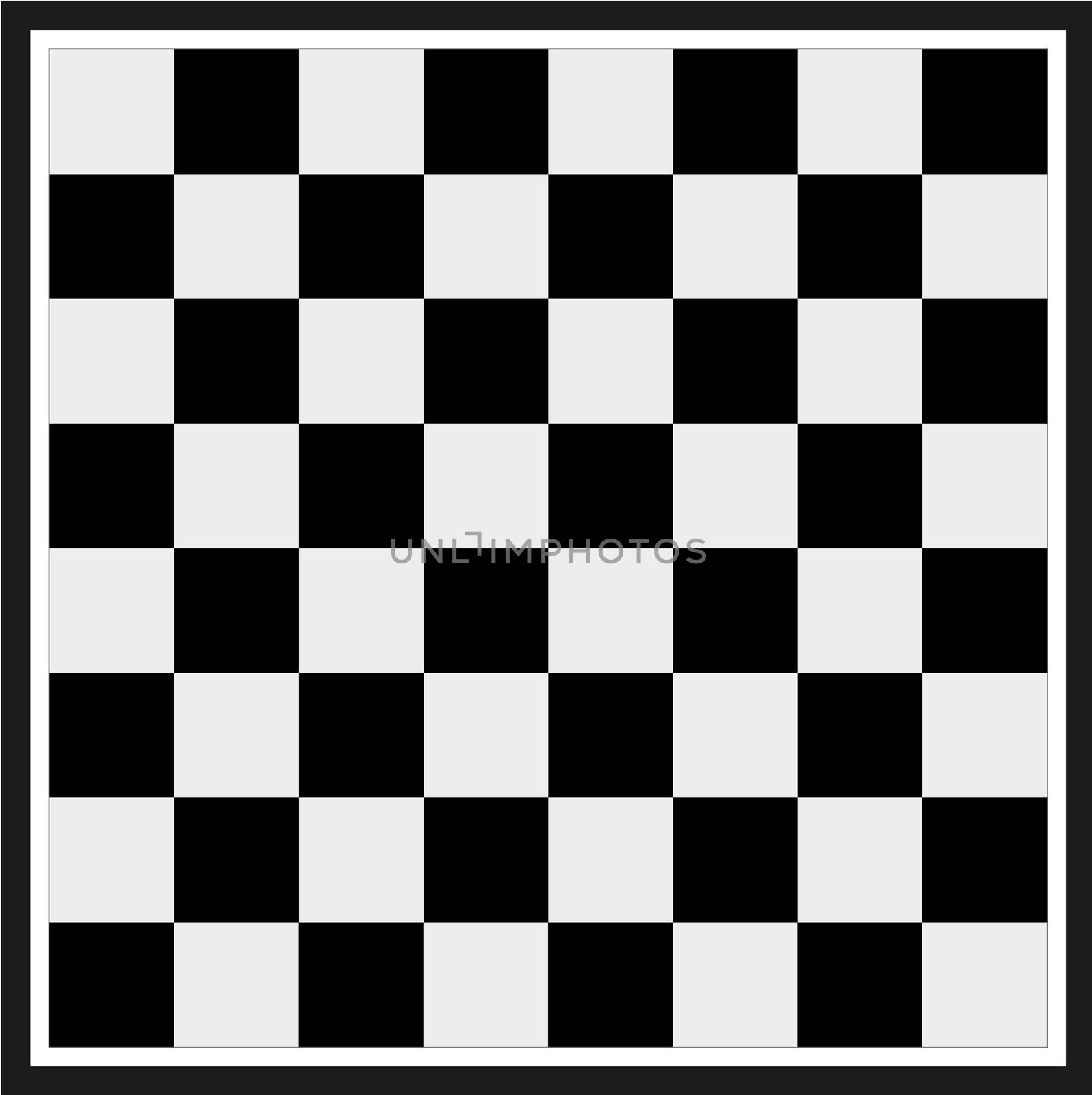 empty chess board. chess board on white background. flat style. chess board icon for your web site design, logo, app, UI. chess board symbol.