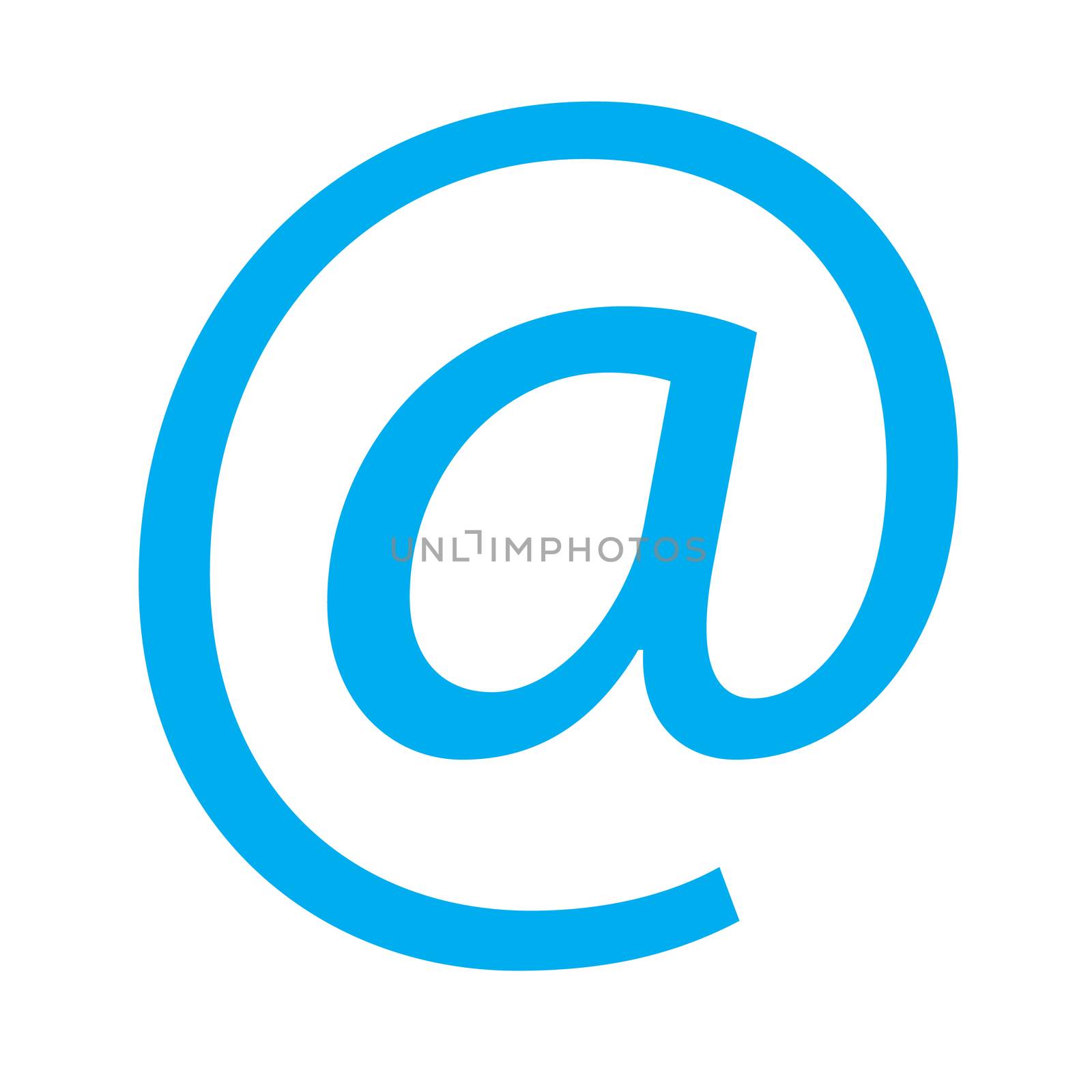 email web icon flat design style. email web sign. email icon for by suthee