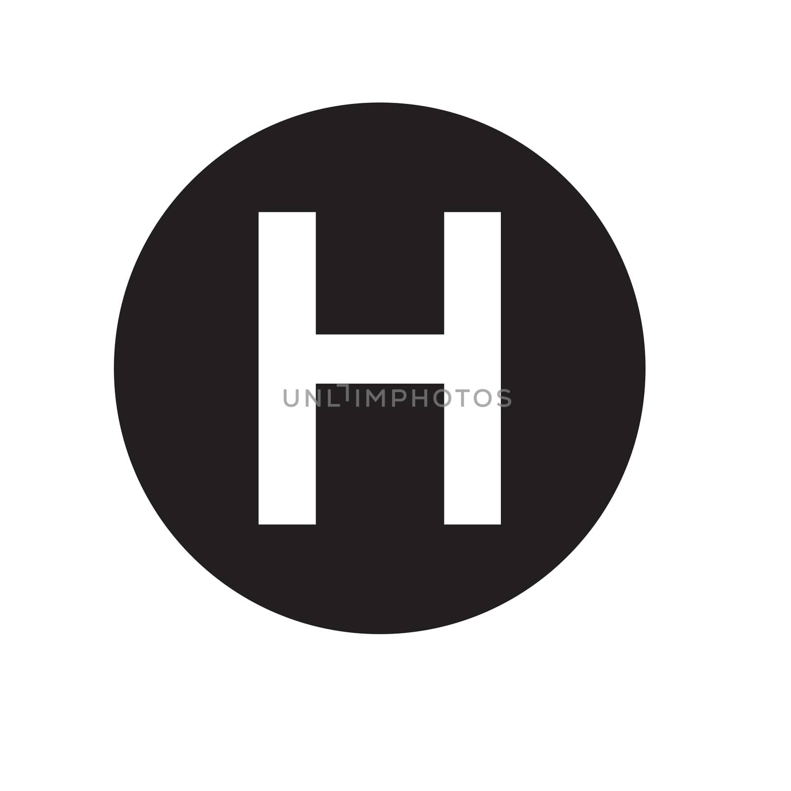 hospital icon on a white background. flat style. hospital icon for your web site design, logo, app, UI. hospital symbol.

