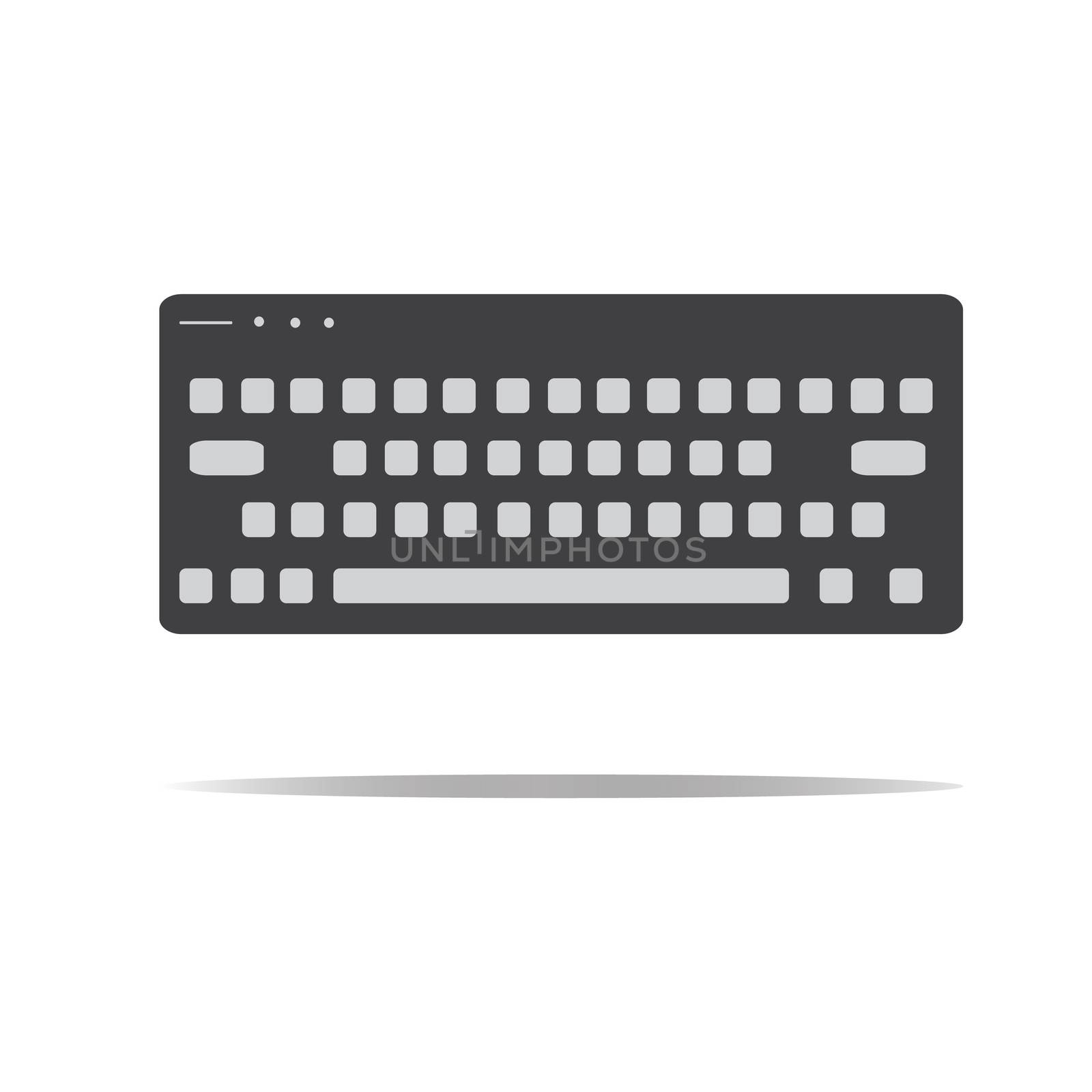 KeyboKeyboard icon on white background. flat style. Keyboard icon for your web site design, logo, app, UI. Keyboard symbol. 