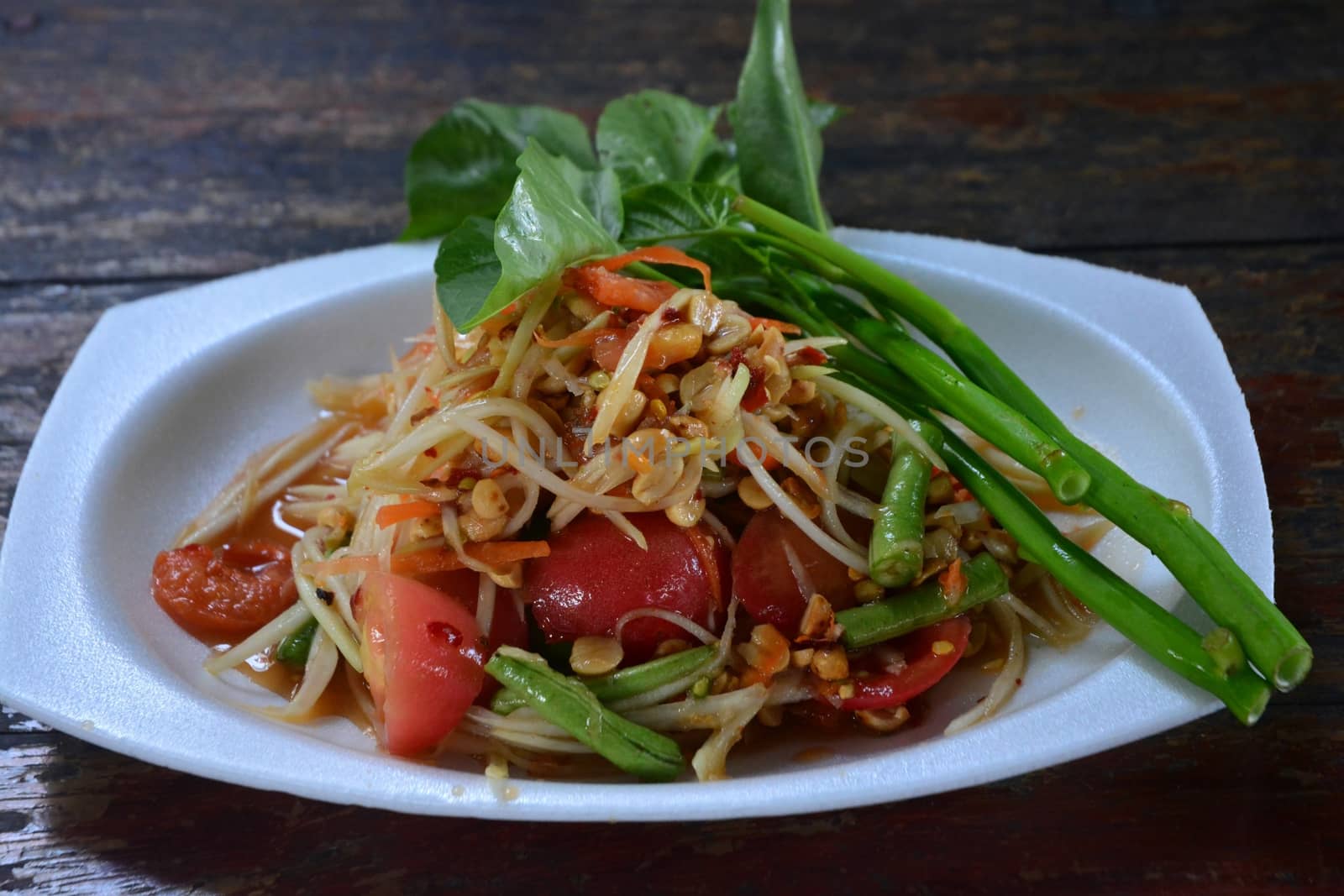 Papaya salad 