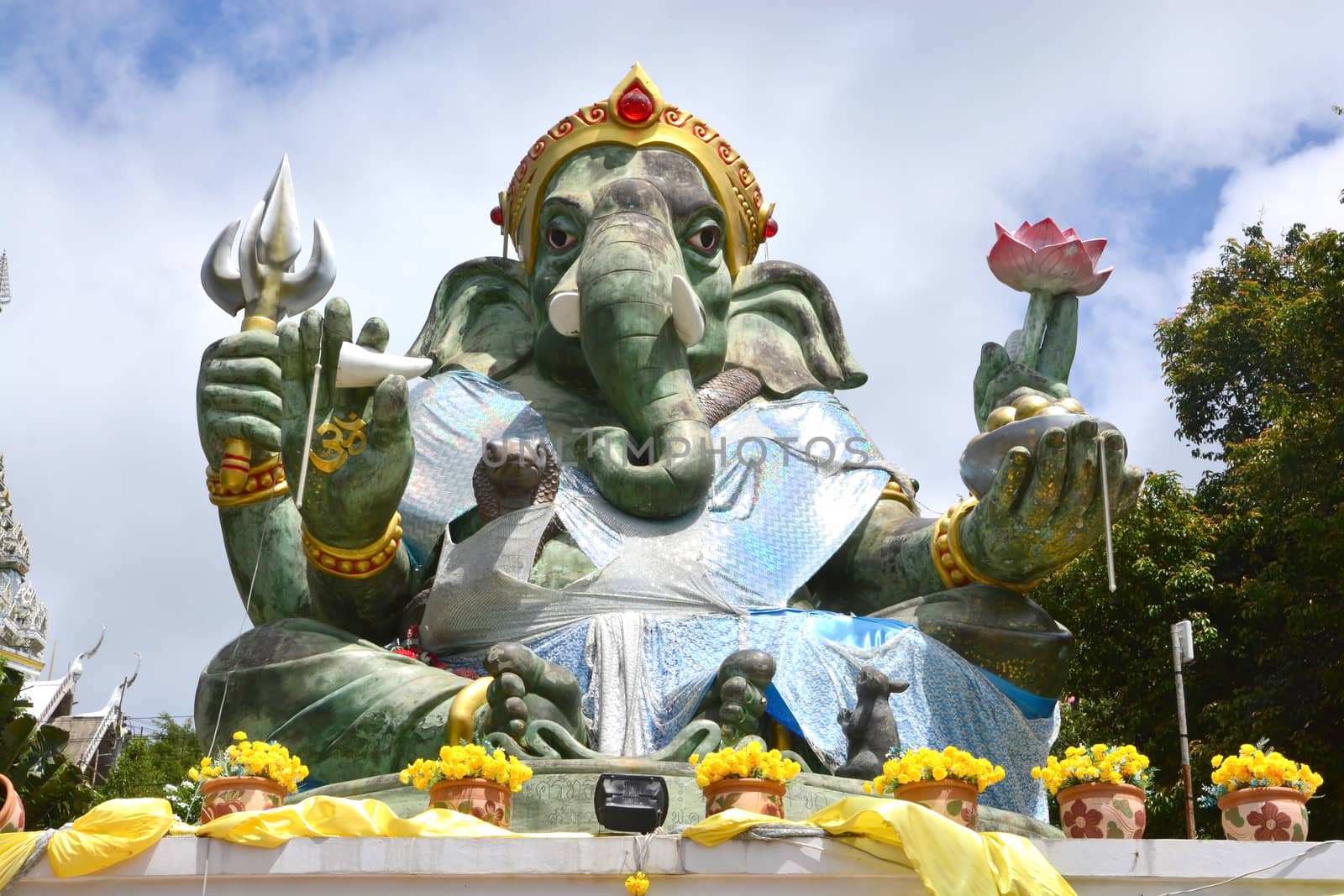 statue of ganesha in chumphon, Thailand