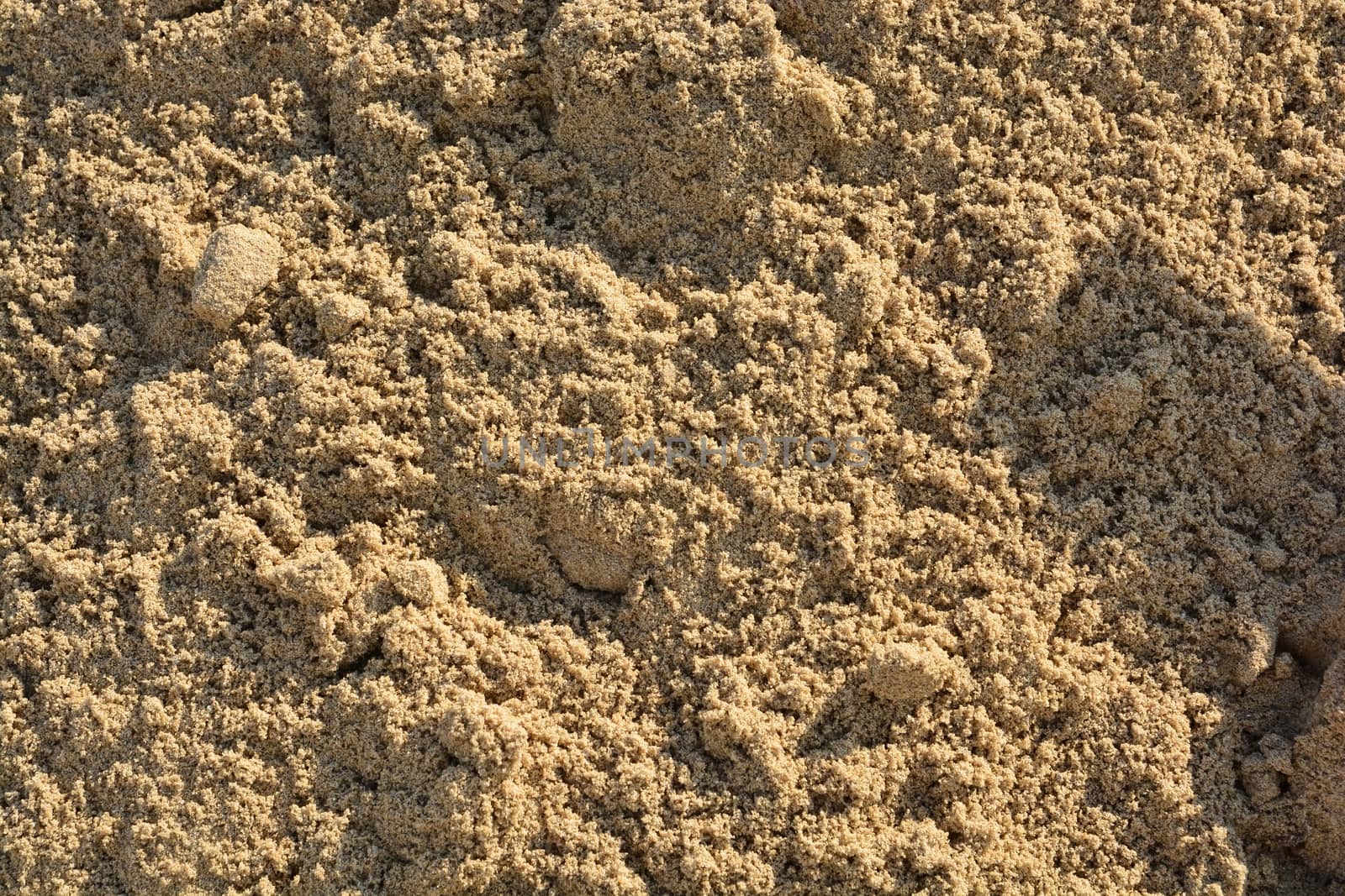 closeup of sand pattern