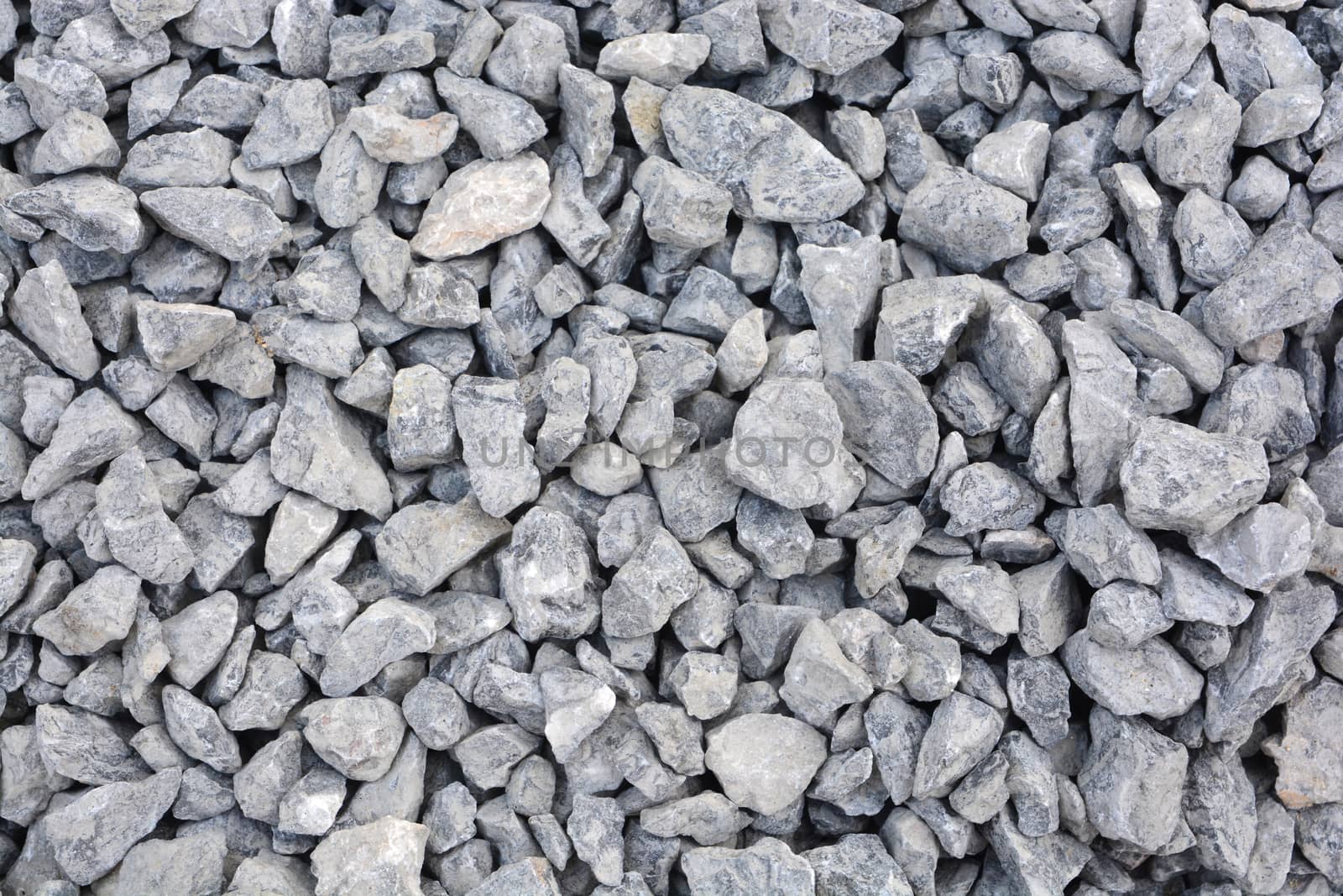 close up grey granite gravel background for mix concrete in construction industrial