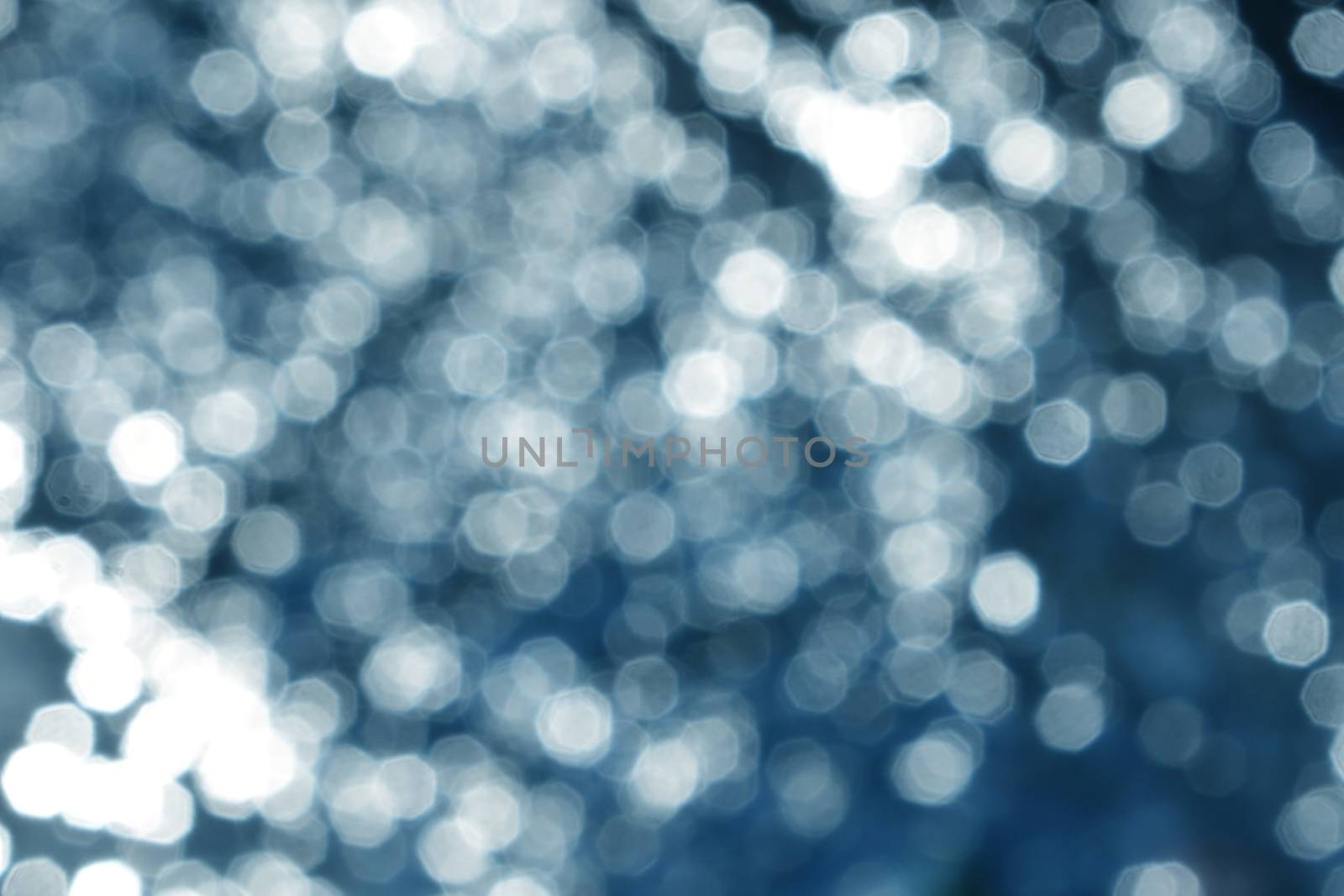 Abstract circular light bokeh