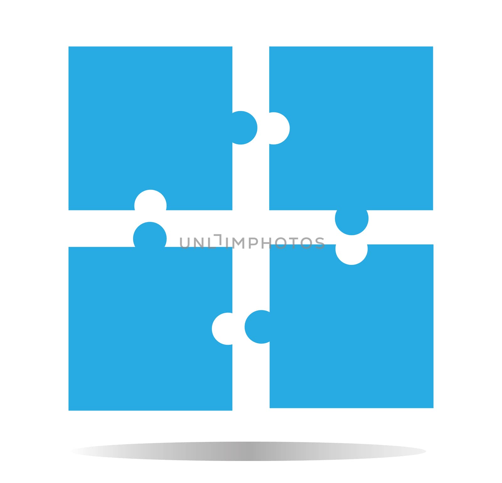 puzzle icon on white background. flat style. puzzle icon for your web site design, logo, app, UI. Creative group symbol. Cooperation sign. 