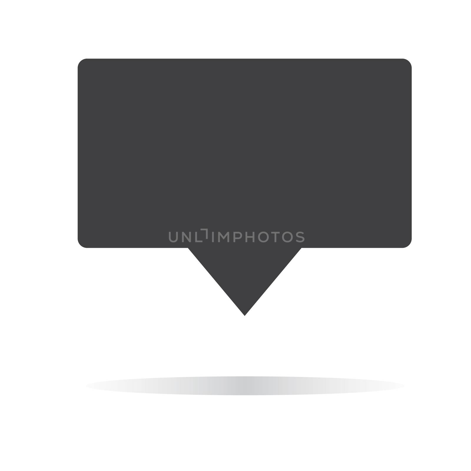 Speech bubble icon on white background. Speech bubble sign. Speech icon for your web site design, logo, app, UI. 