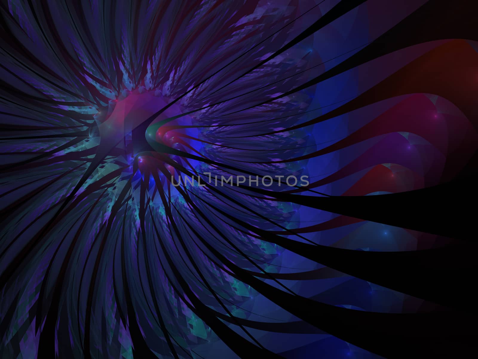 Gentle and soft fractal flowers computer generated image for logo, design concepts, web, prints, posters. Flower background