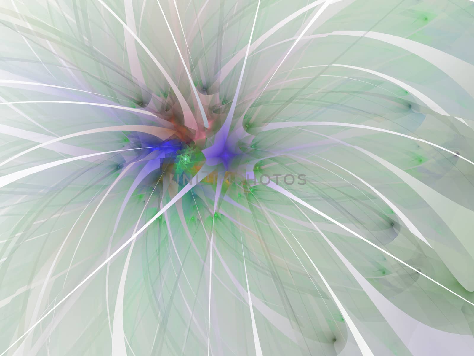 Gentle and soft fractal flowers computer generated image for logo, design concepts, web, prints, posters. Flower background