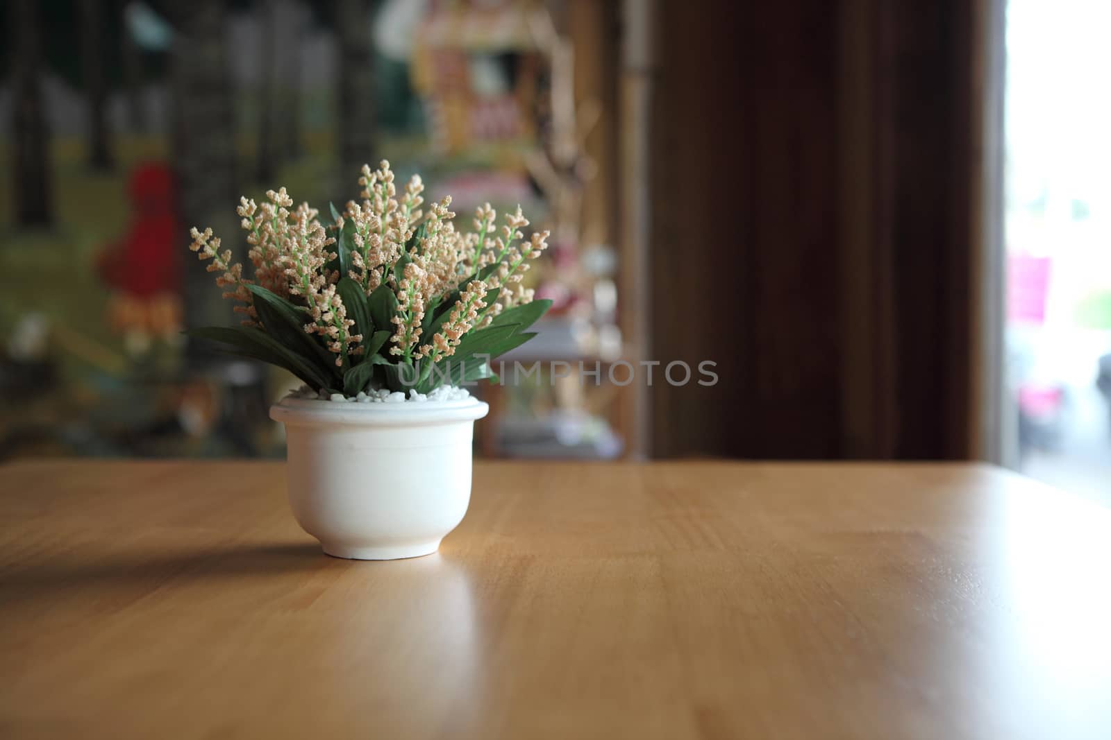 flower in jar by piyato