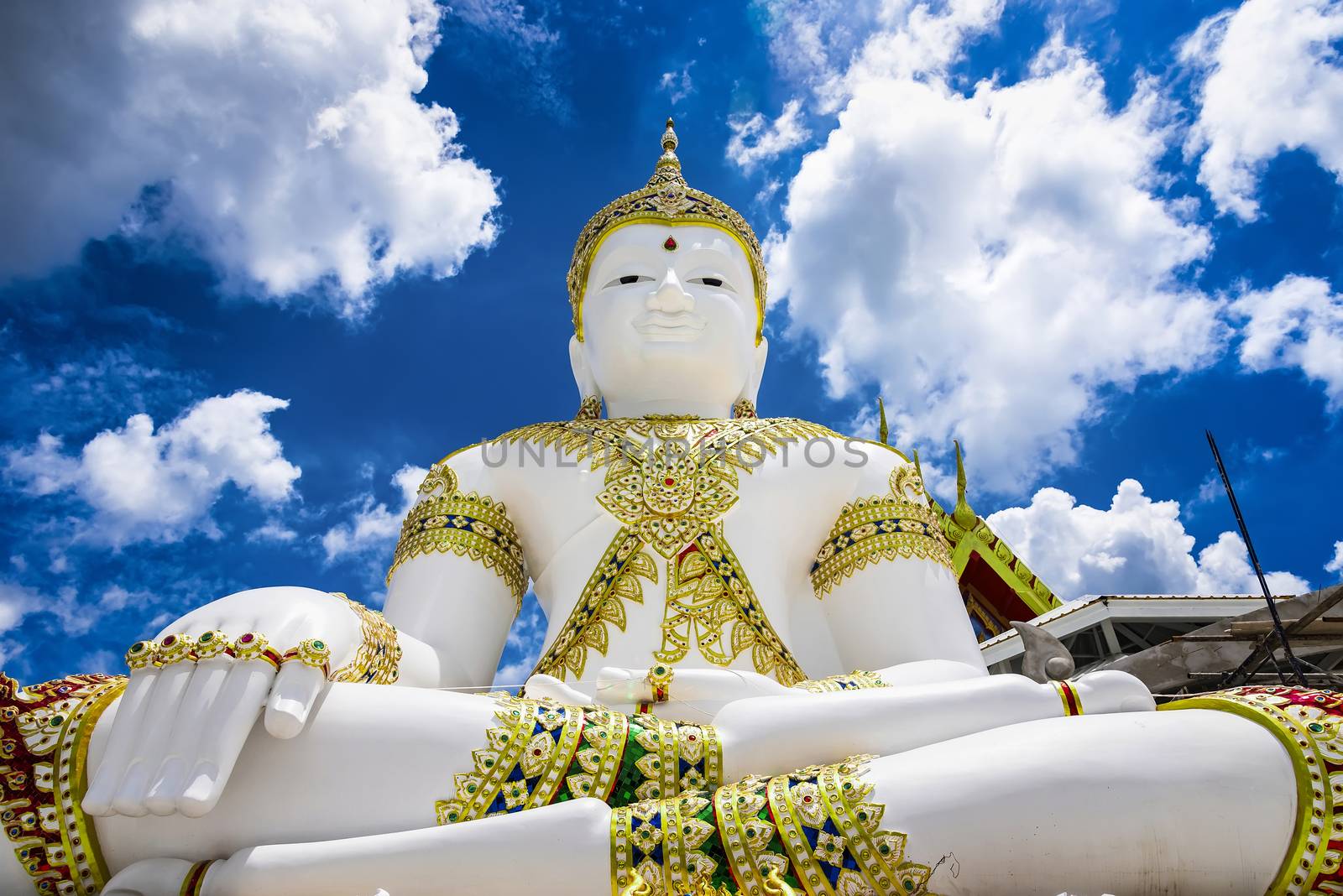 Nakhon Pathom, Thailand - June, 09, 2020 : Big Buddha statue of  by Bubbers