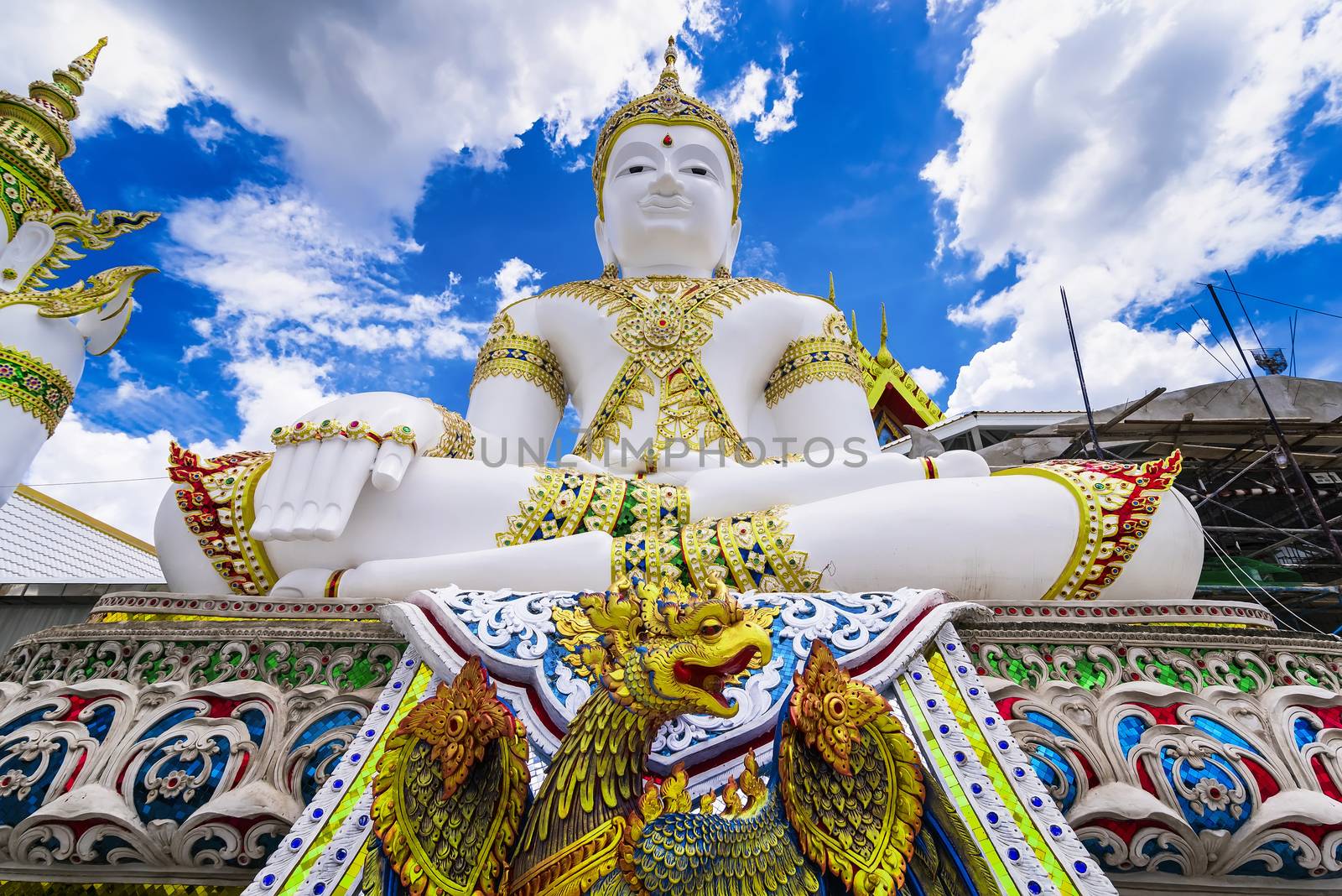 Nakhon Pathom, Thailand - June, 09, 2020 : Big Buddha statue of  by Bubbers
