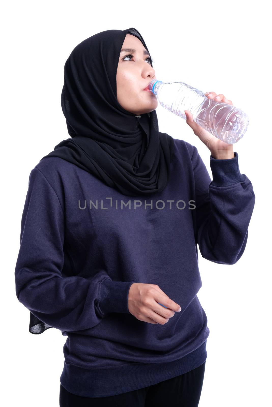 Pretty Muslim woman fitness lifestyle. by alkansari2020