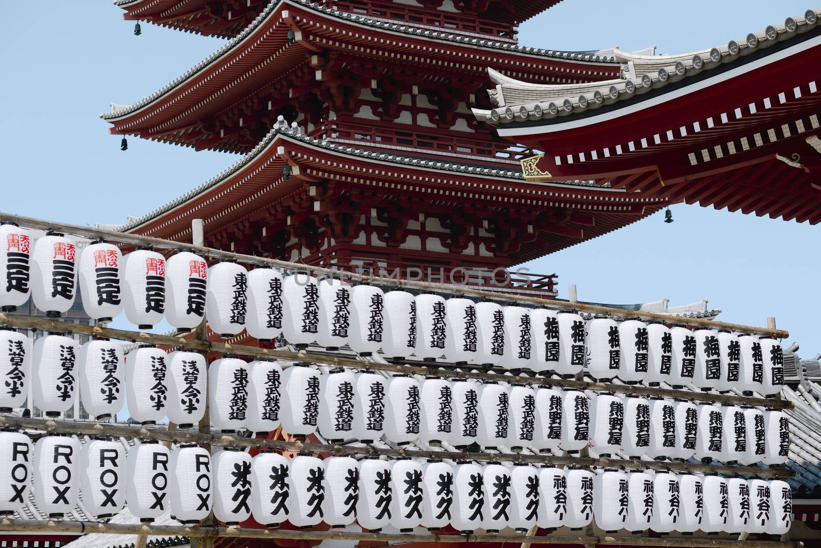 Sensoji Temple In Asakusa, Tokyo