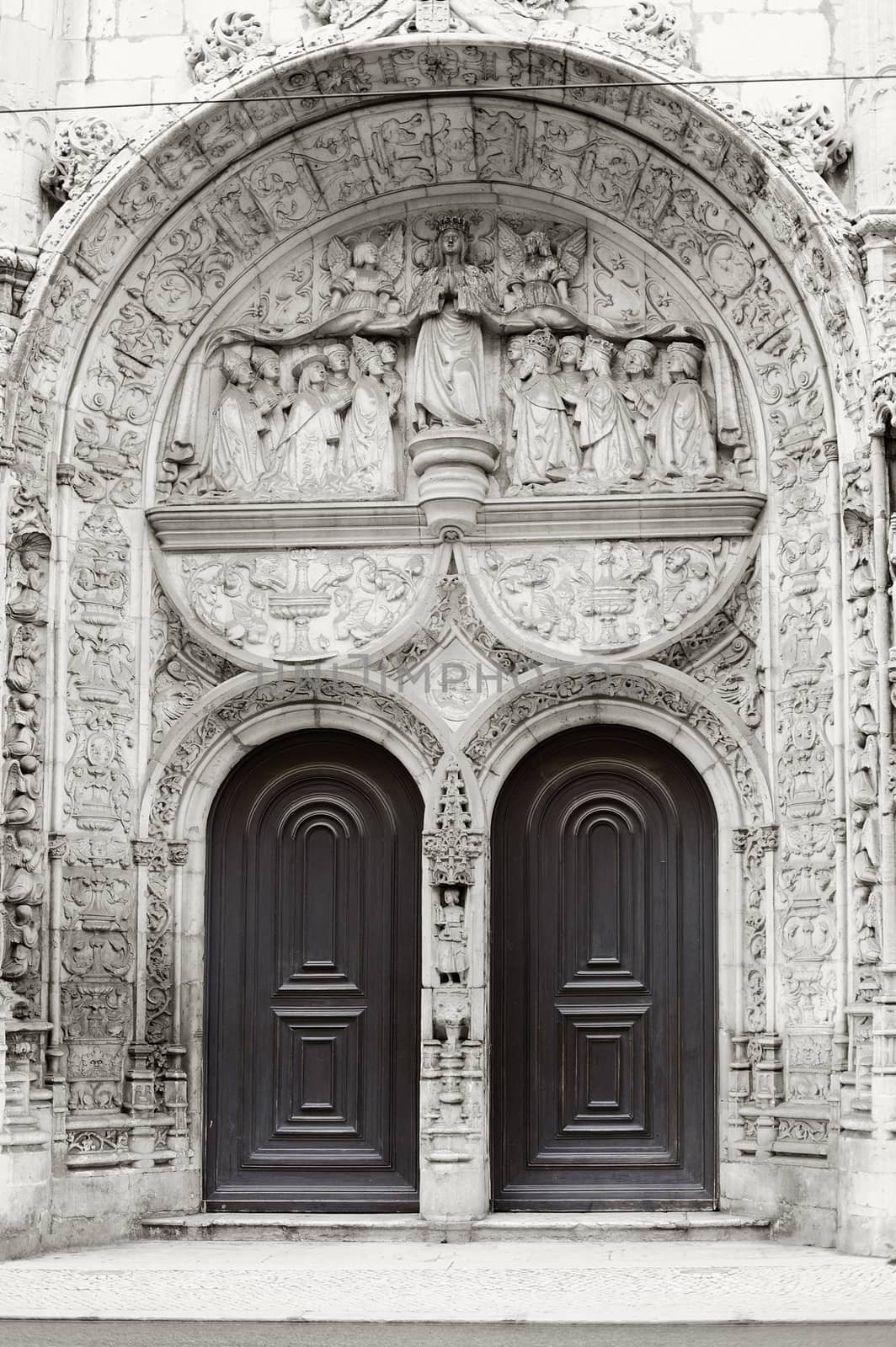 Fragment Of The Church Of Nossa Senhora Da Conceicao Velha In Li by dani3315