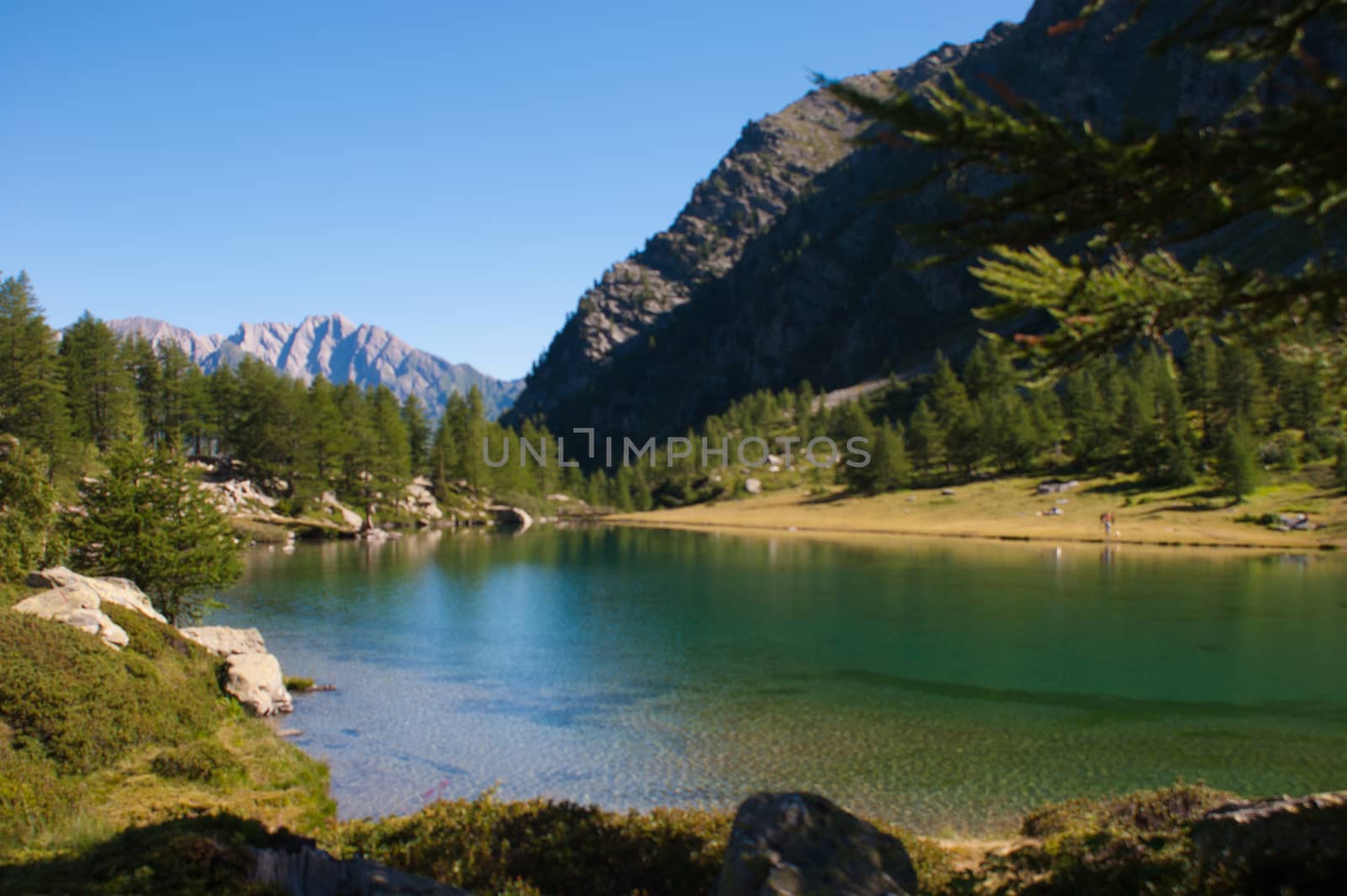 lake d'arpy,val d'aosta,italy