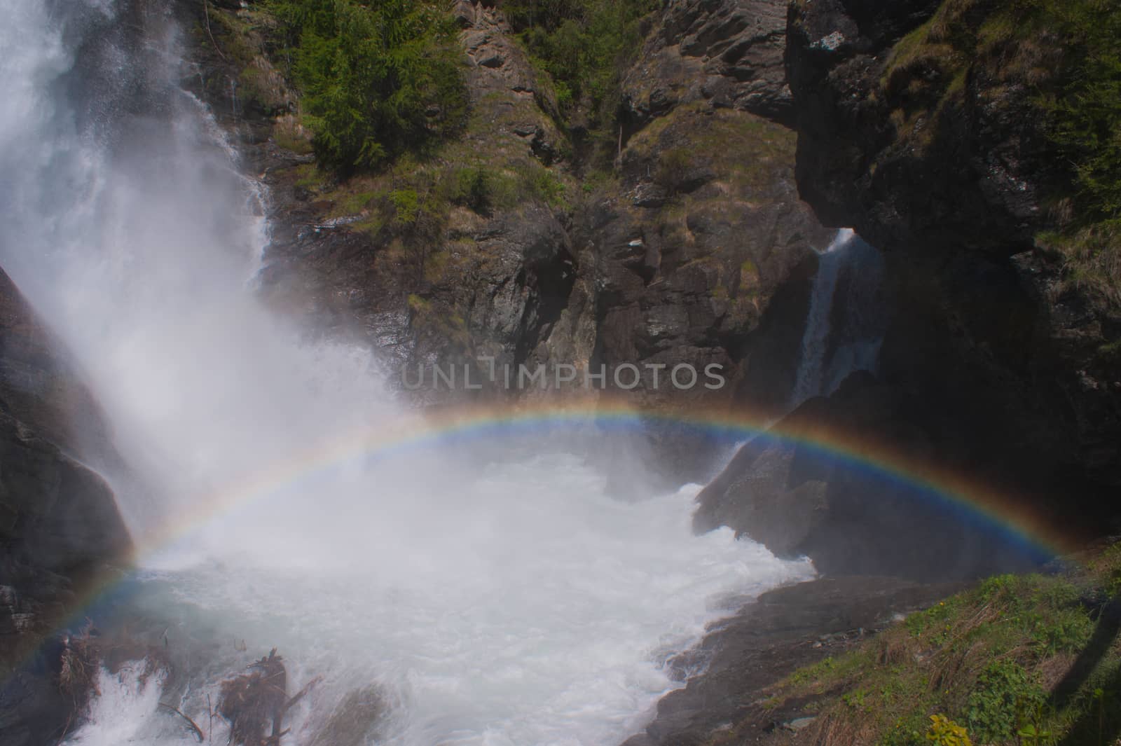 waterfall,lillaz,cogne,val of aosta,italy