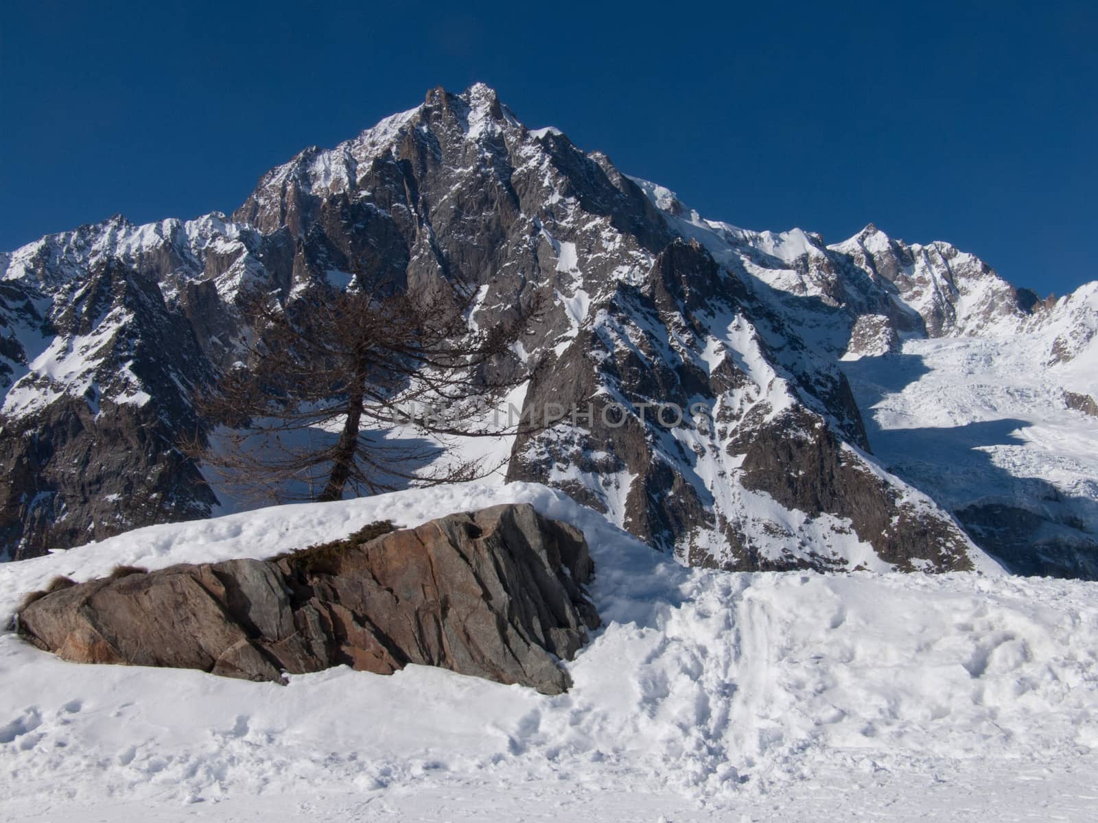 italian alps landscape by bertrand
